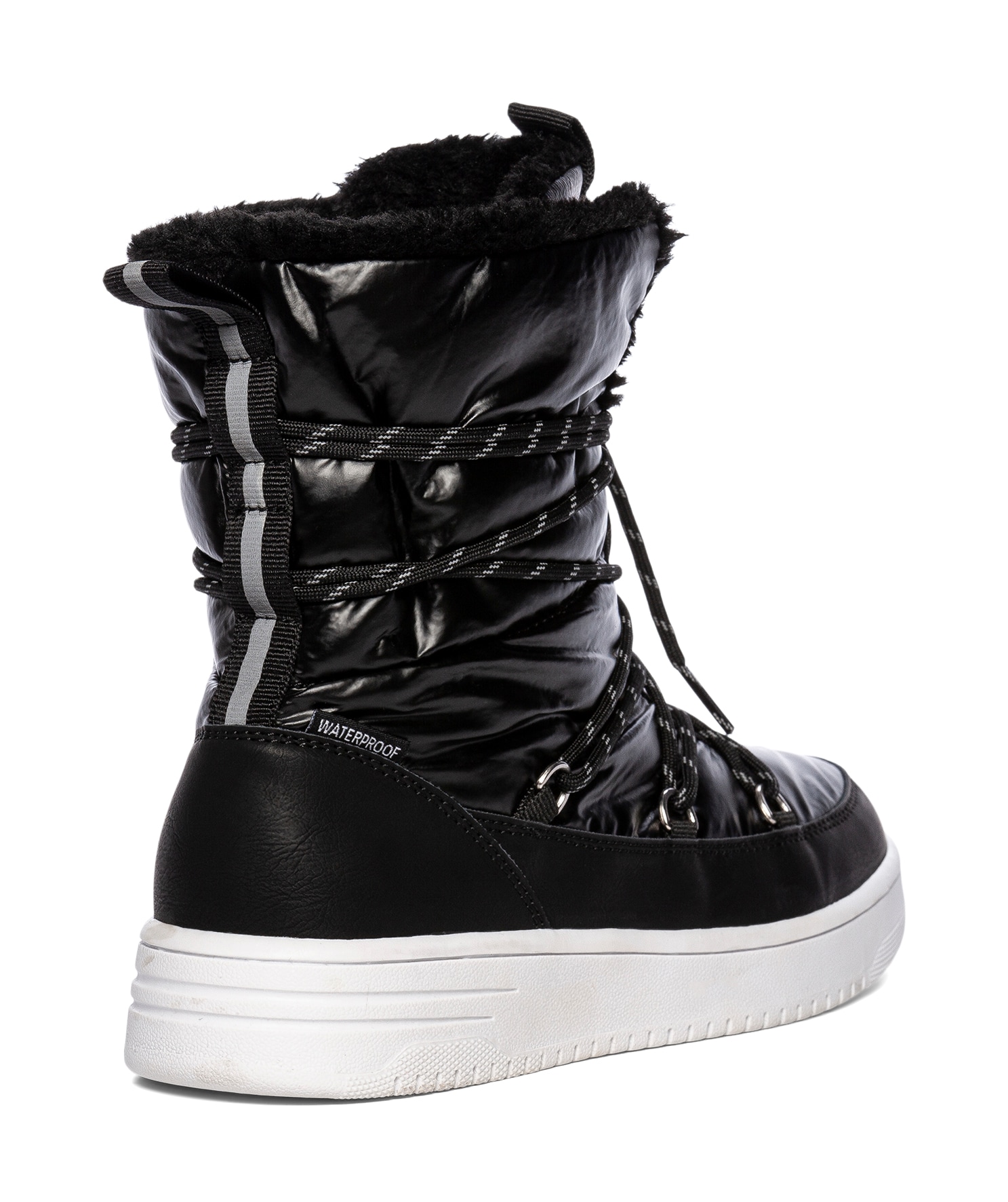 LINEAR, Varmforet skolett waterproof Sort