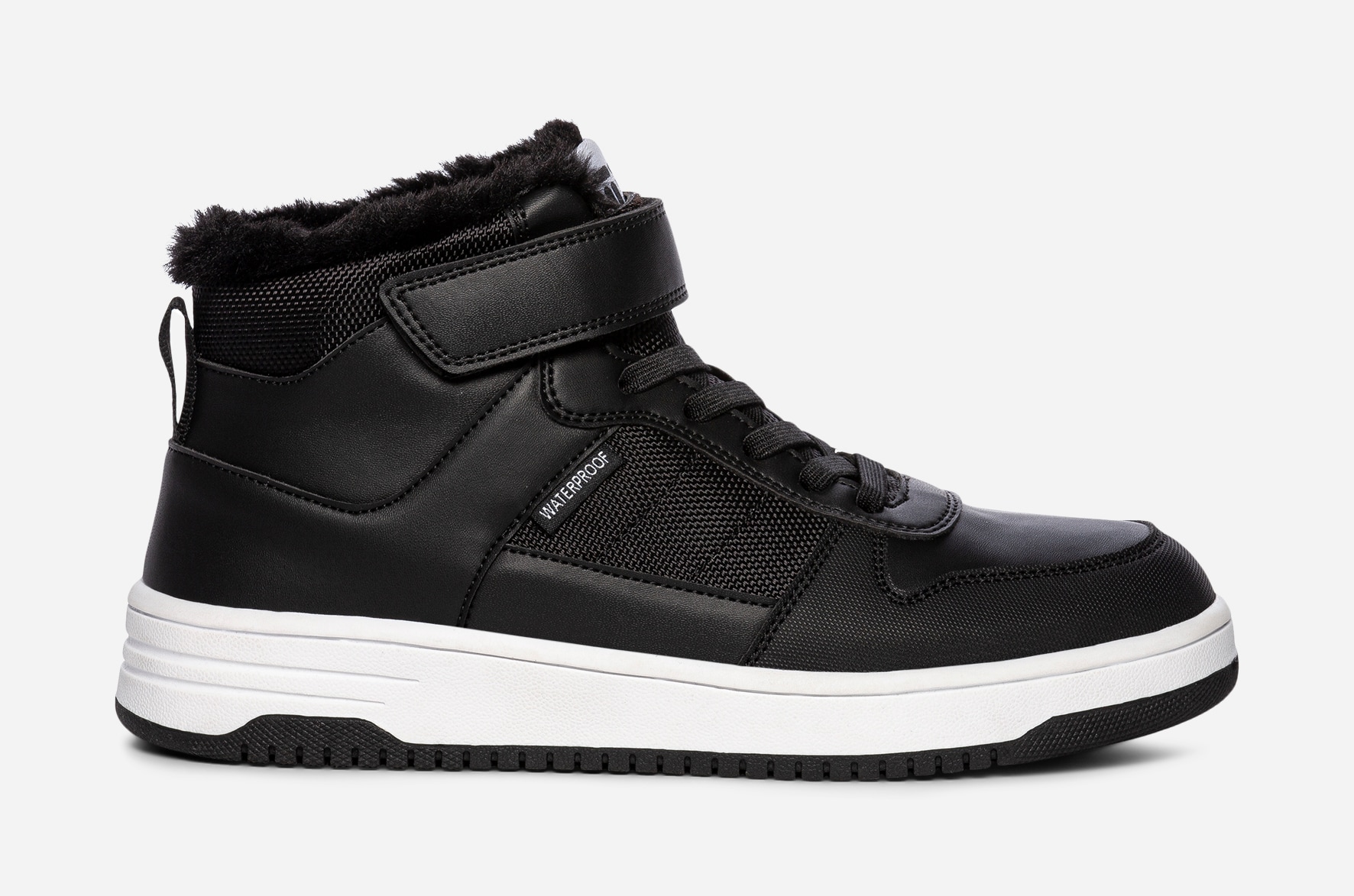 DINSKO, Varmforet høy sneakers waterproof Sort