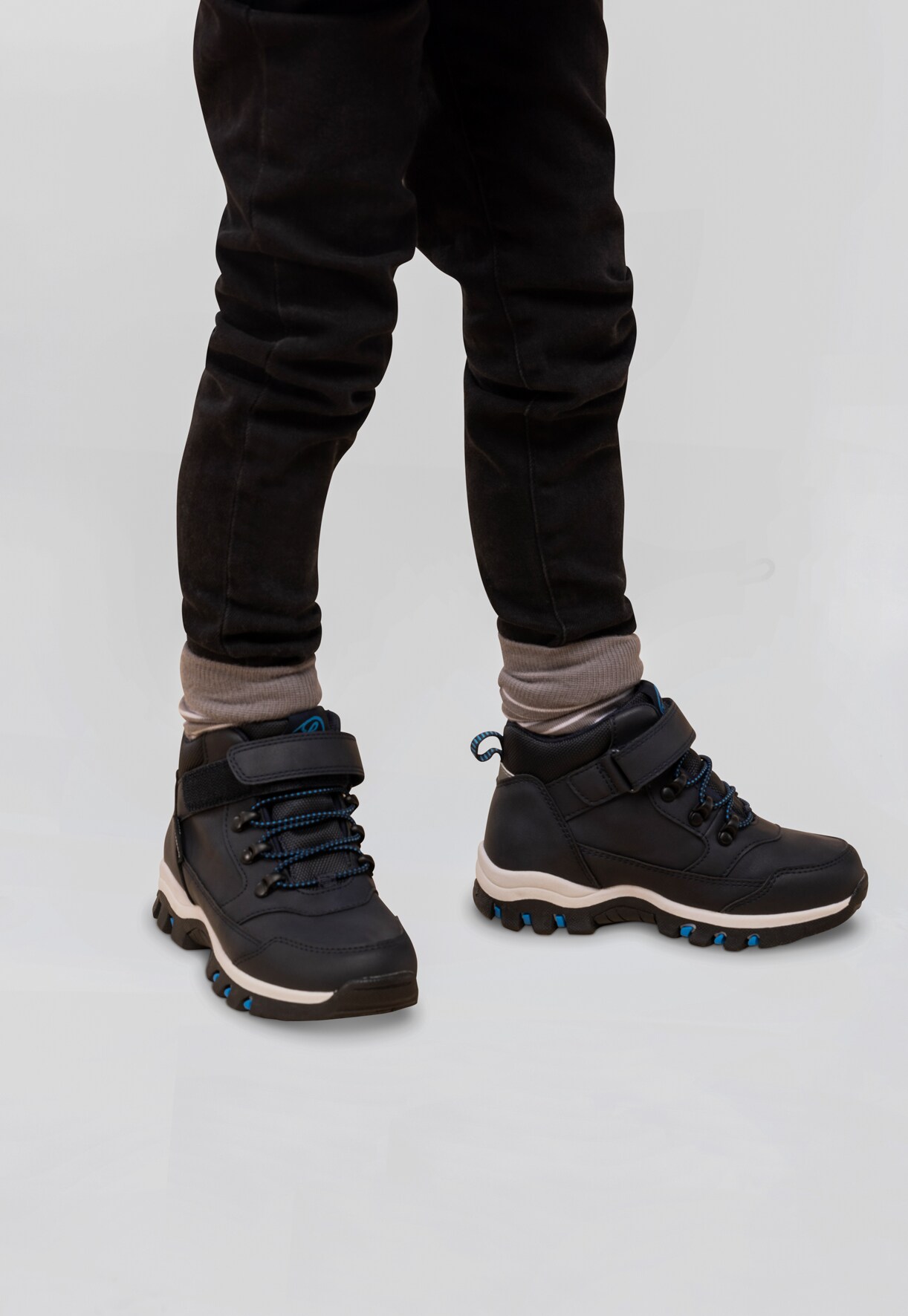 LINEAR, Varmforet skolett waterproof Blå