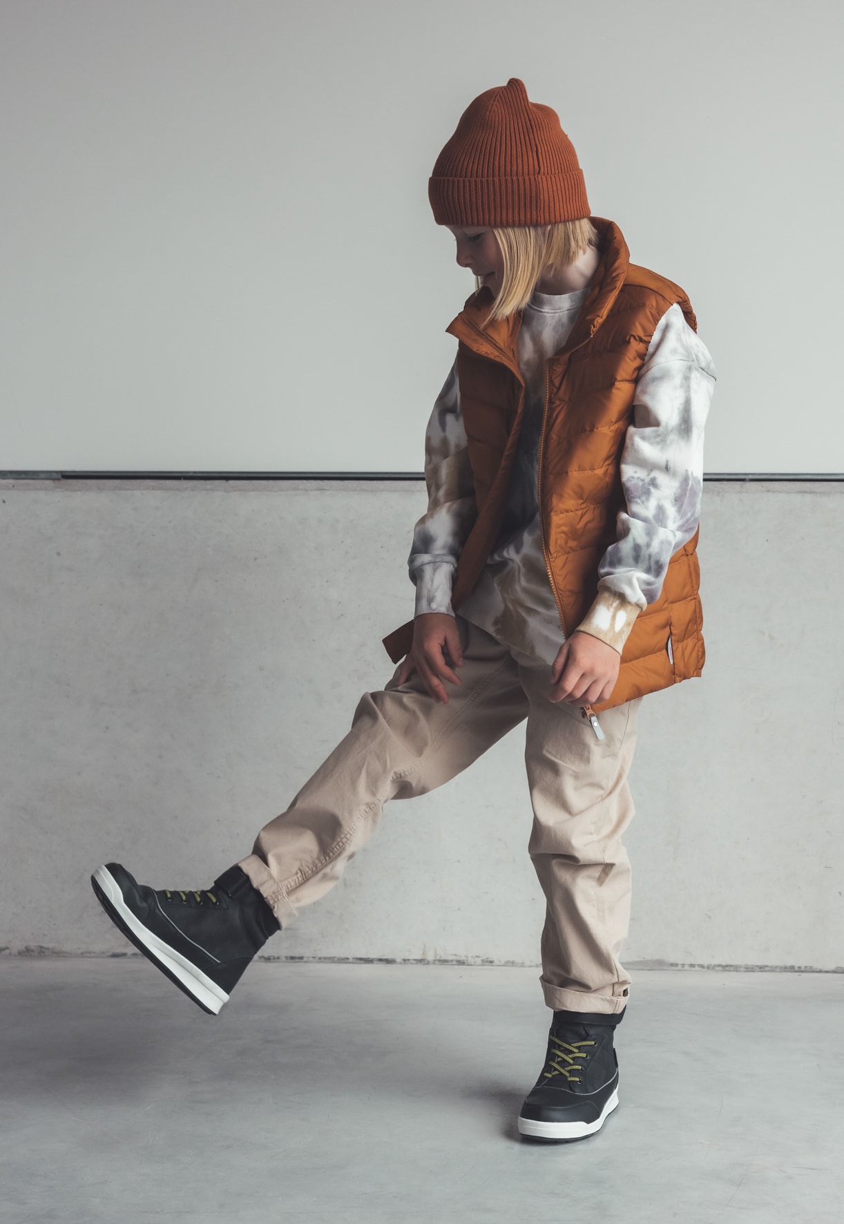 LINEAR, Varmforet sneakers Sort