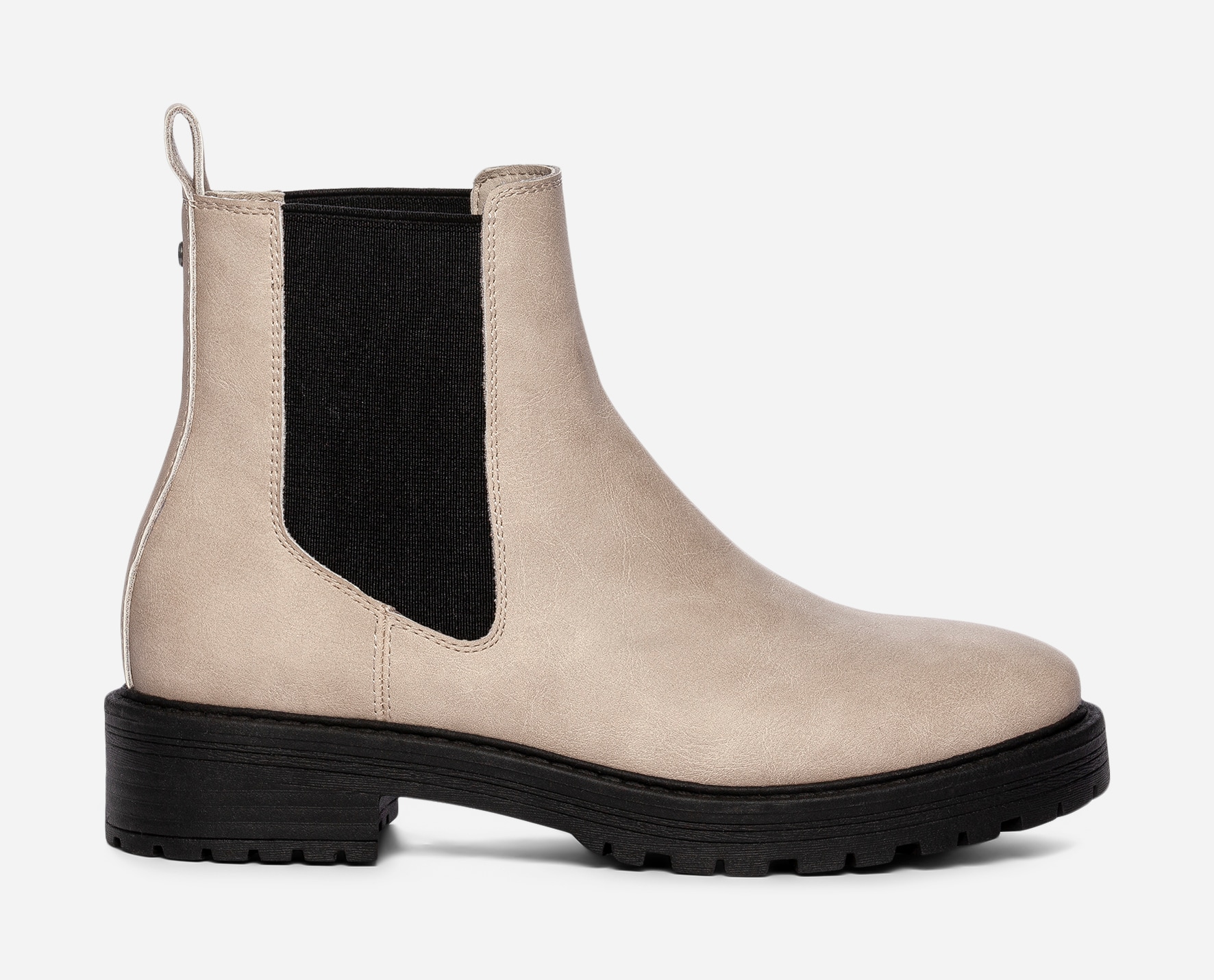 SO ALL, Chelseaboots Beige