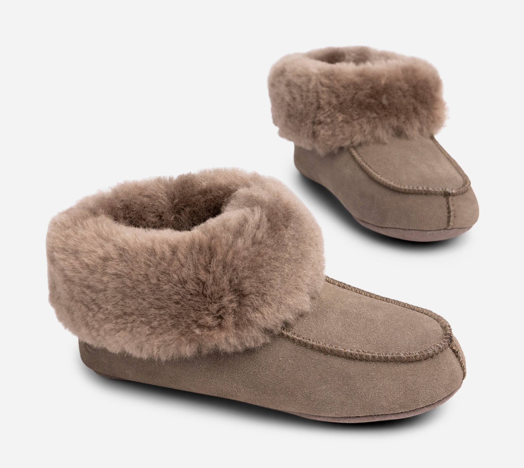 LINEAR, Tøfler Grå