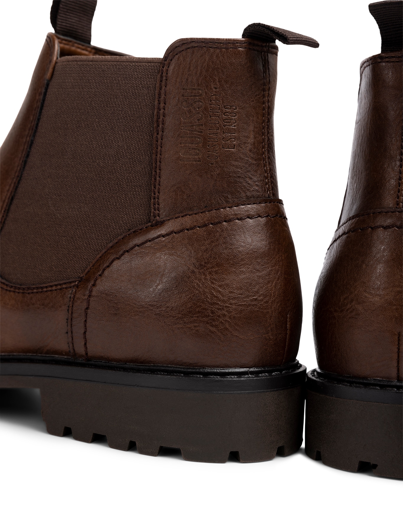 IGUASSU, Fleeceforet chelseaboots Brun