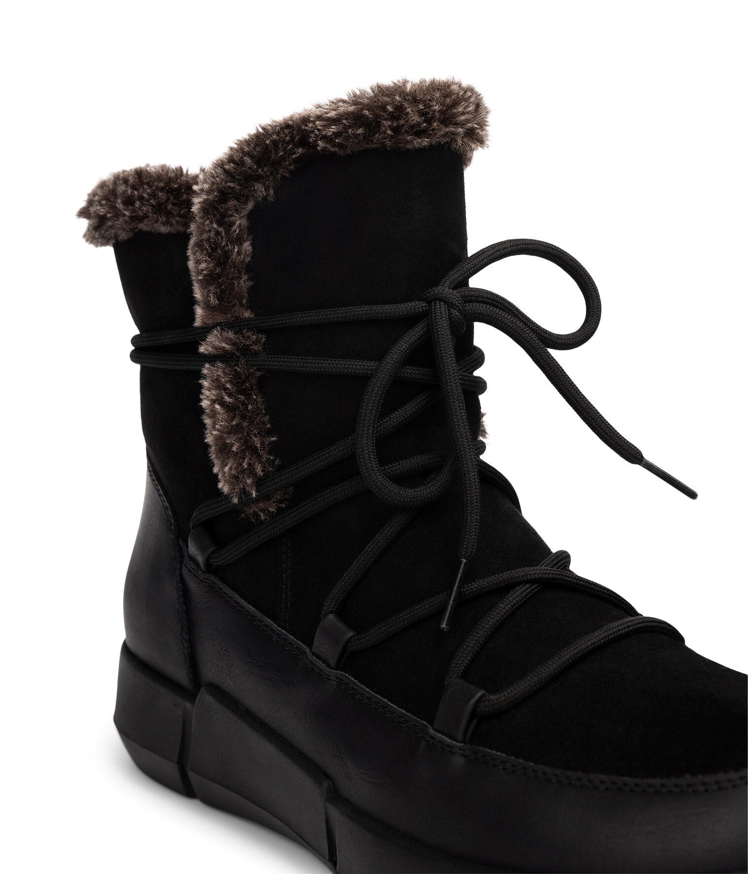 SO ALL, Varmforet boots Sort