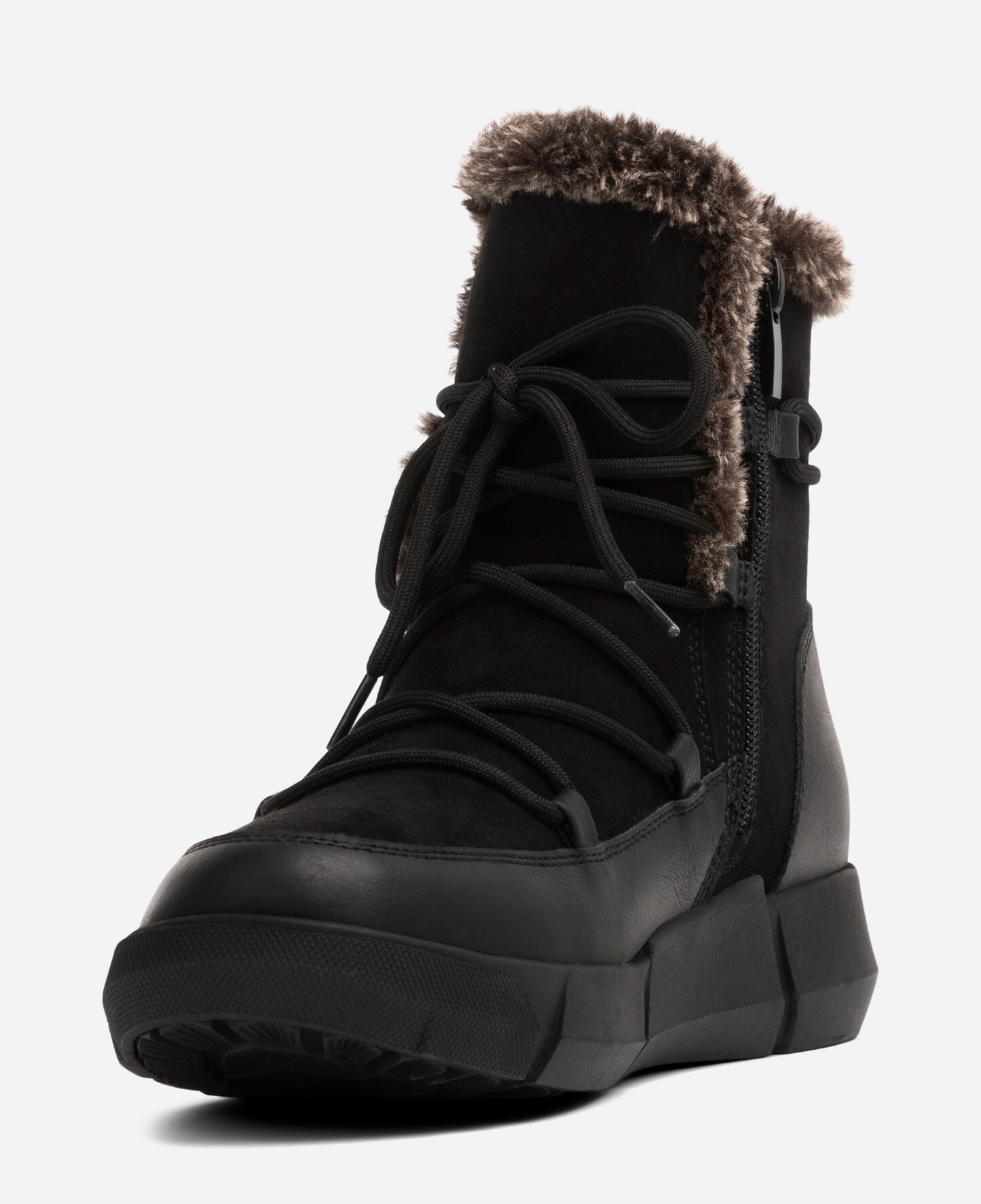 SO ALL, Varmforet boots Sort