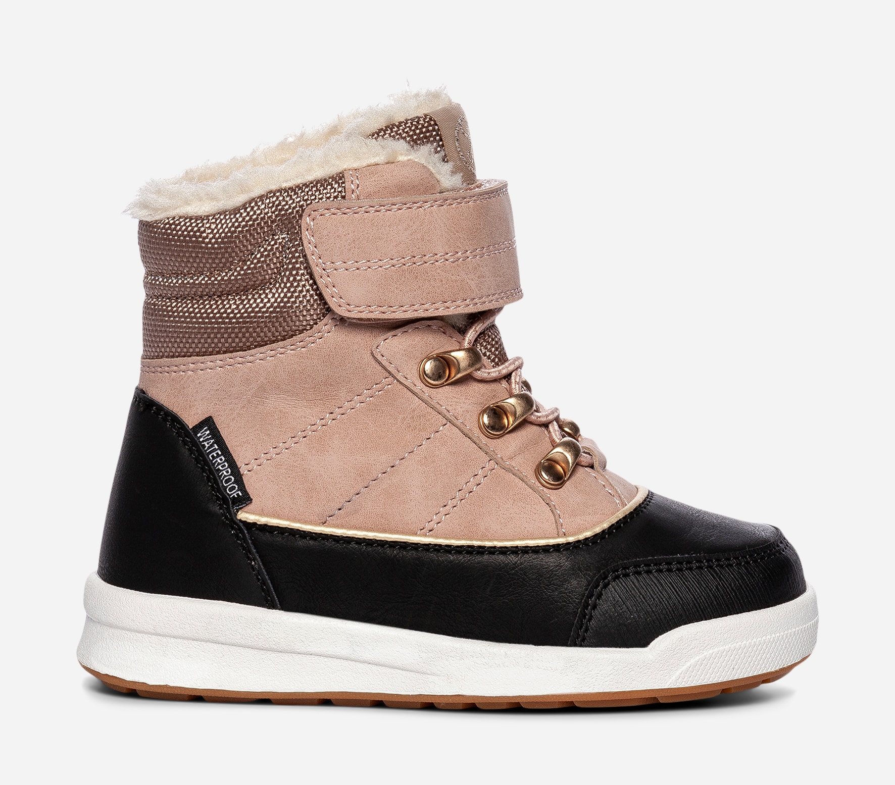 LINEAR, Varmforet skolett waterproof Rosa