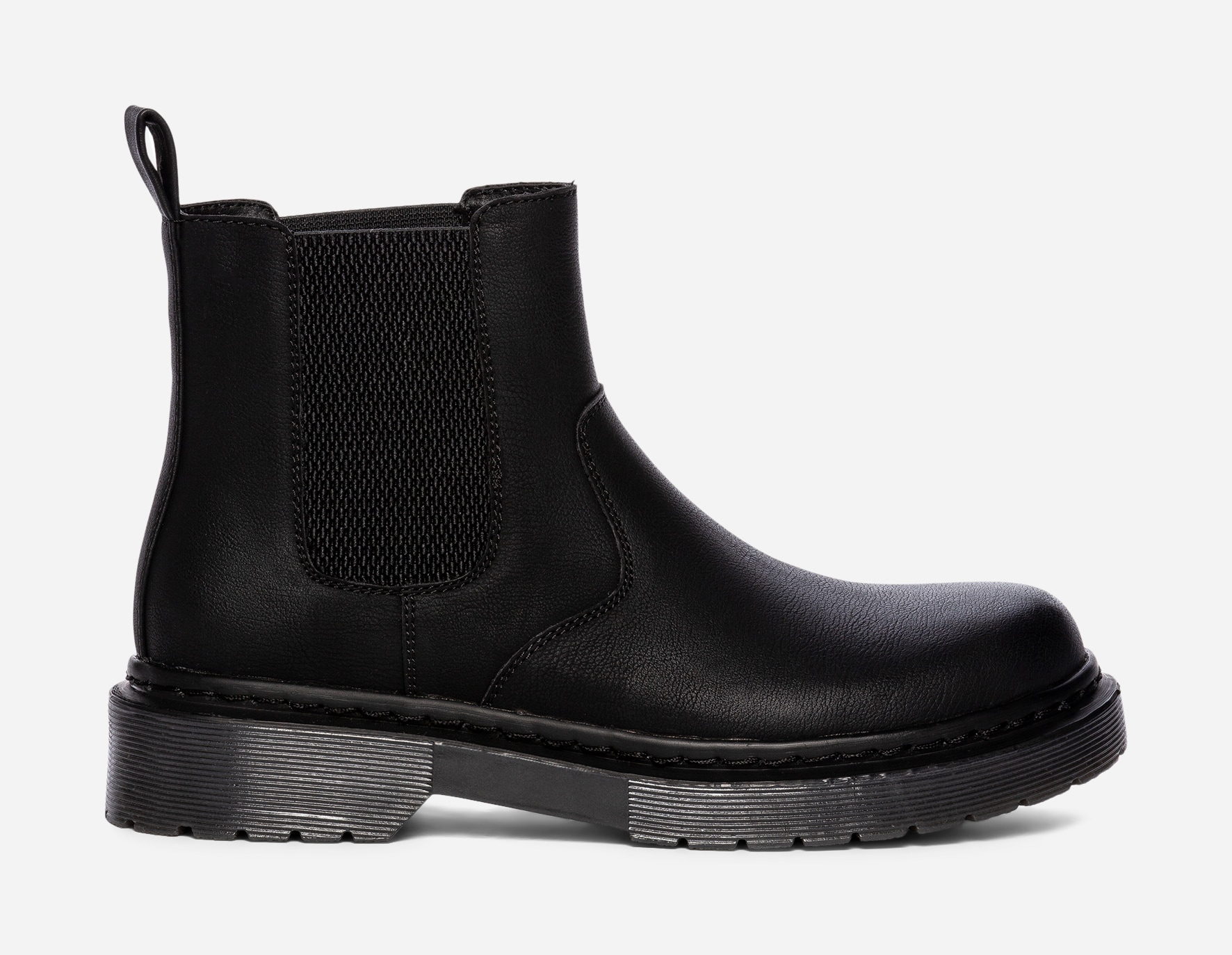 DINSKO, Varmforet chelseaboots Sort