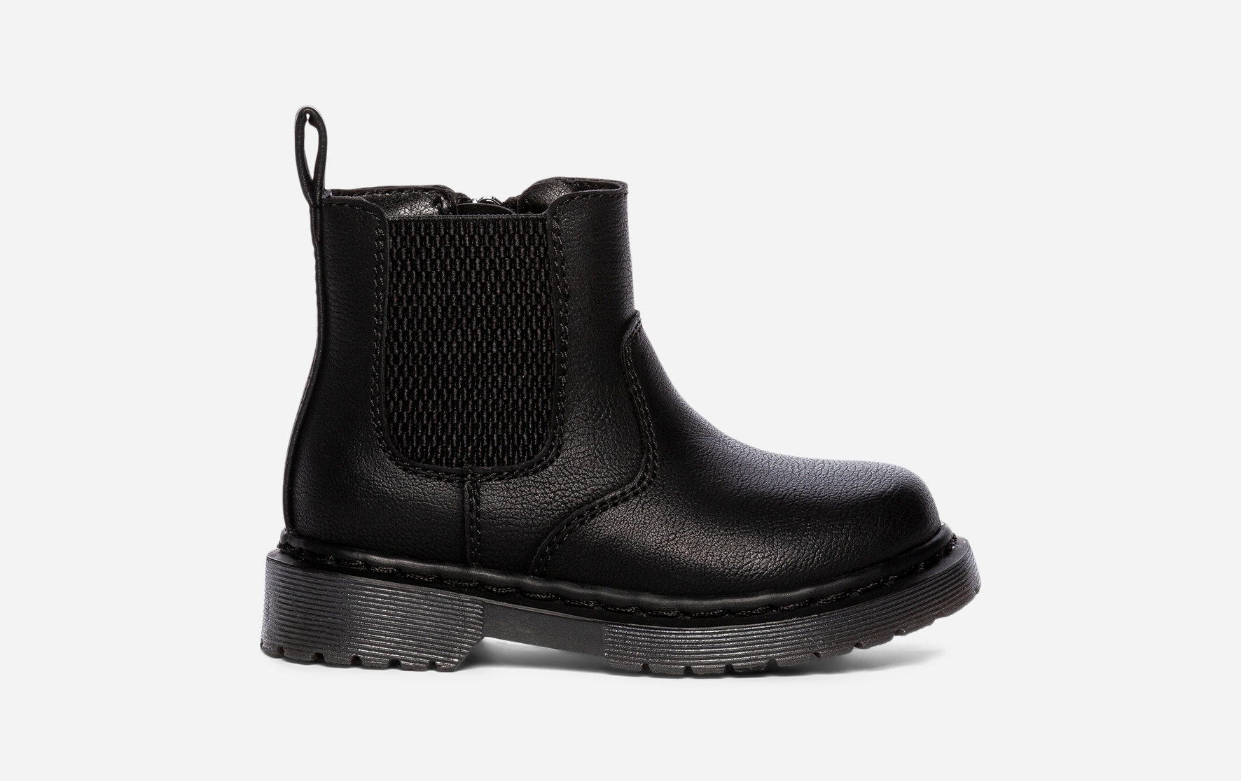 DINSKO, Varmforet chelseaboots Sort