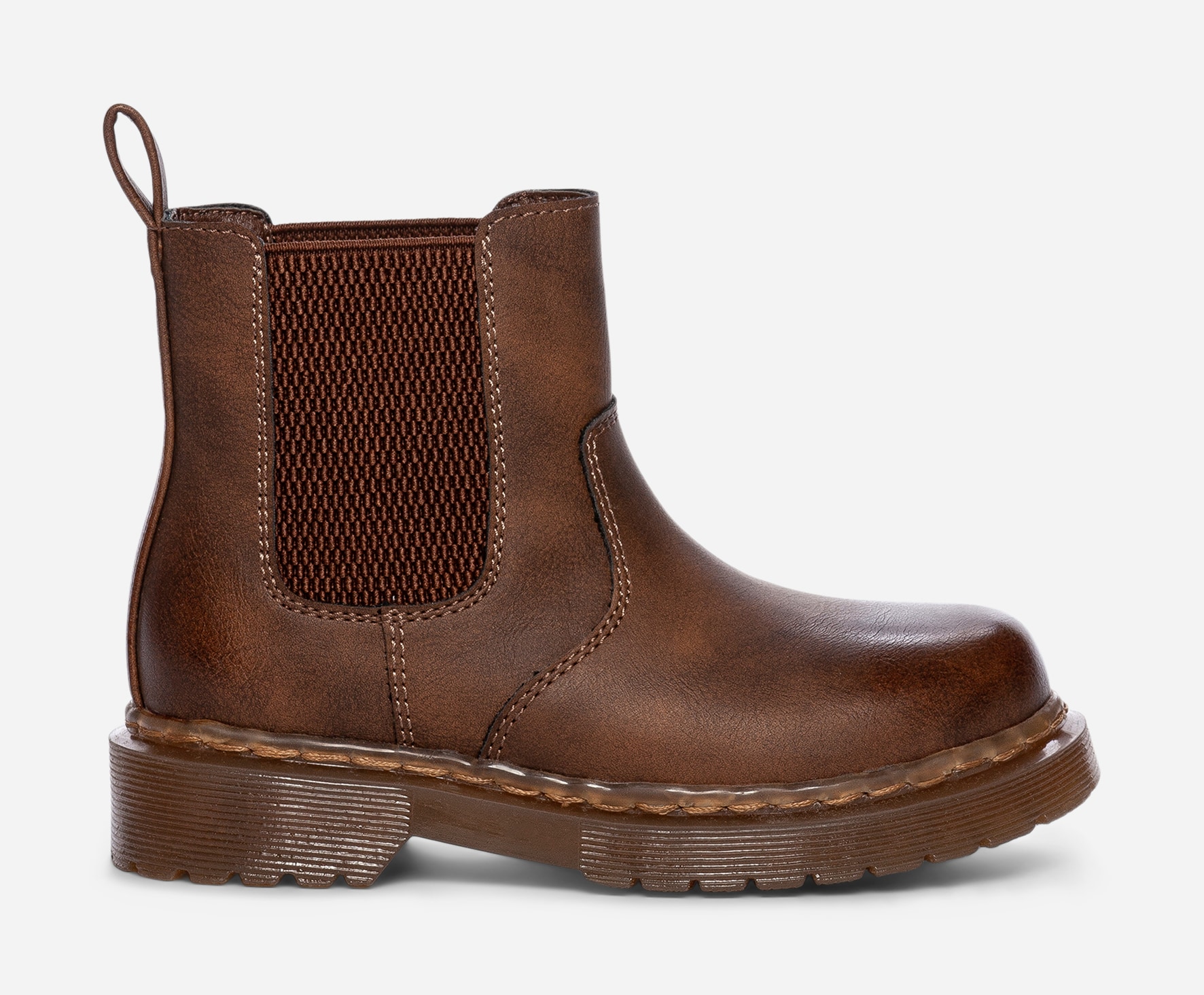 DINSKO, Varmforet chelseaboots Brun