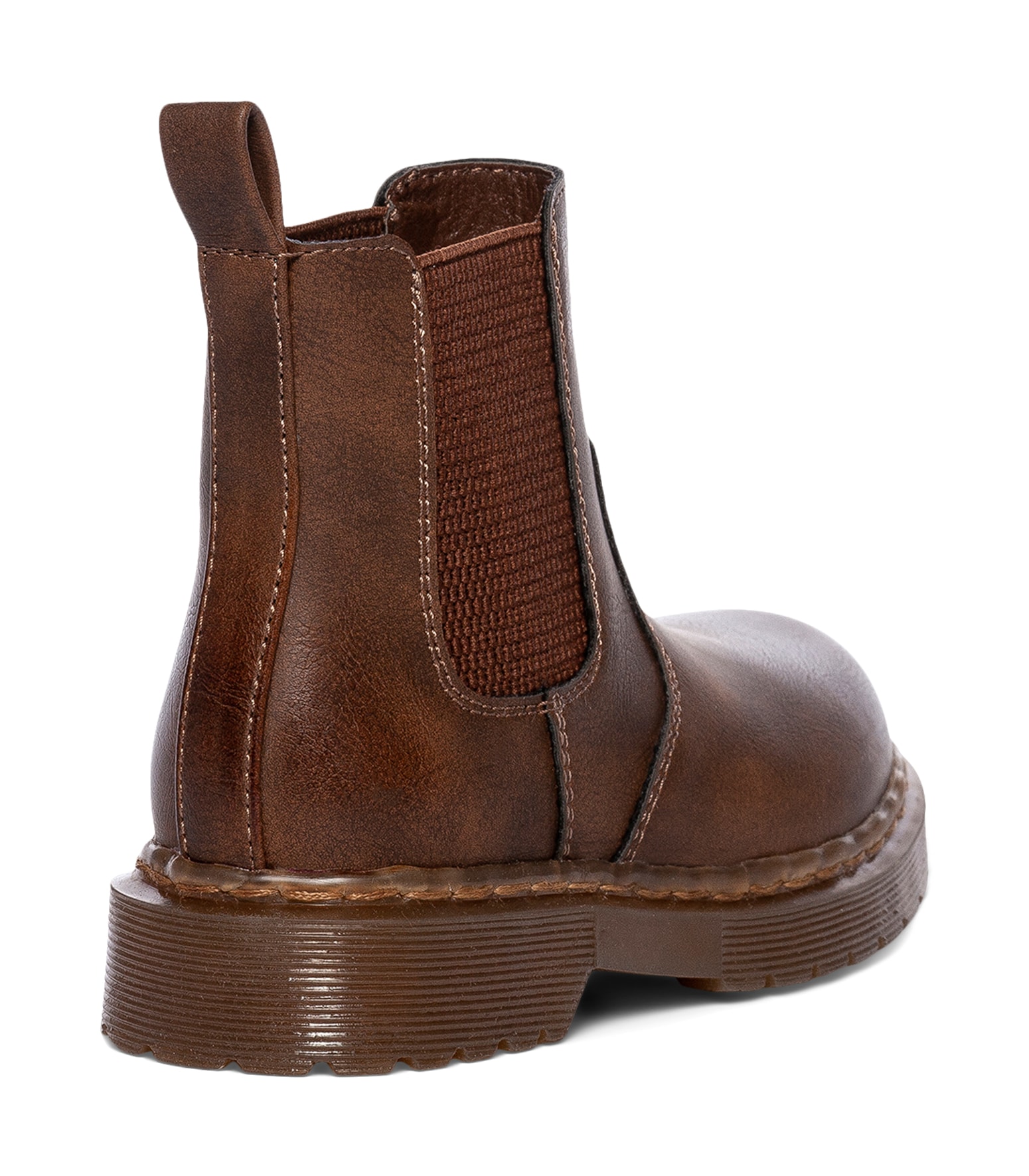 DINSKO, Varmforet chelseaboots Brun