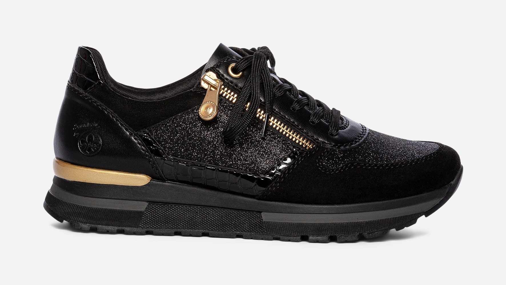 RIEKER, Sneakers Sort