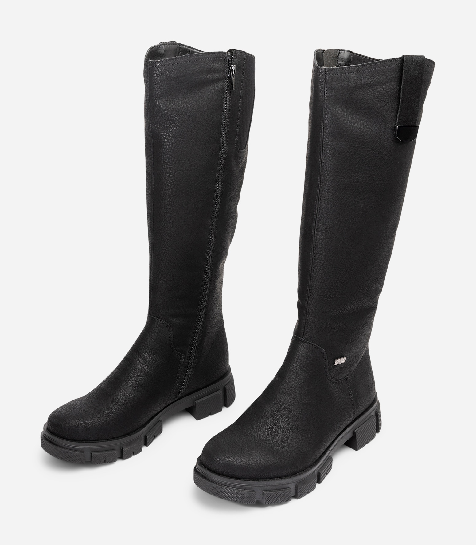 RIEKER, Varmforet støvlett, waterproof Sort