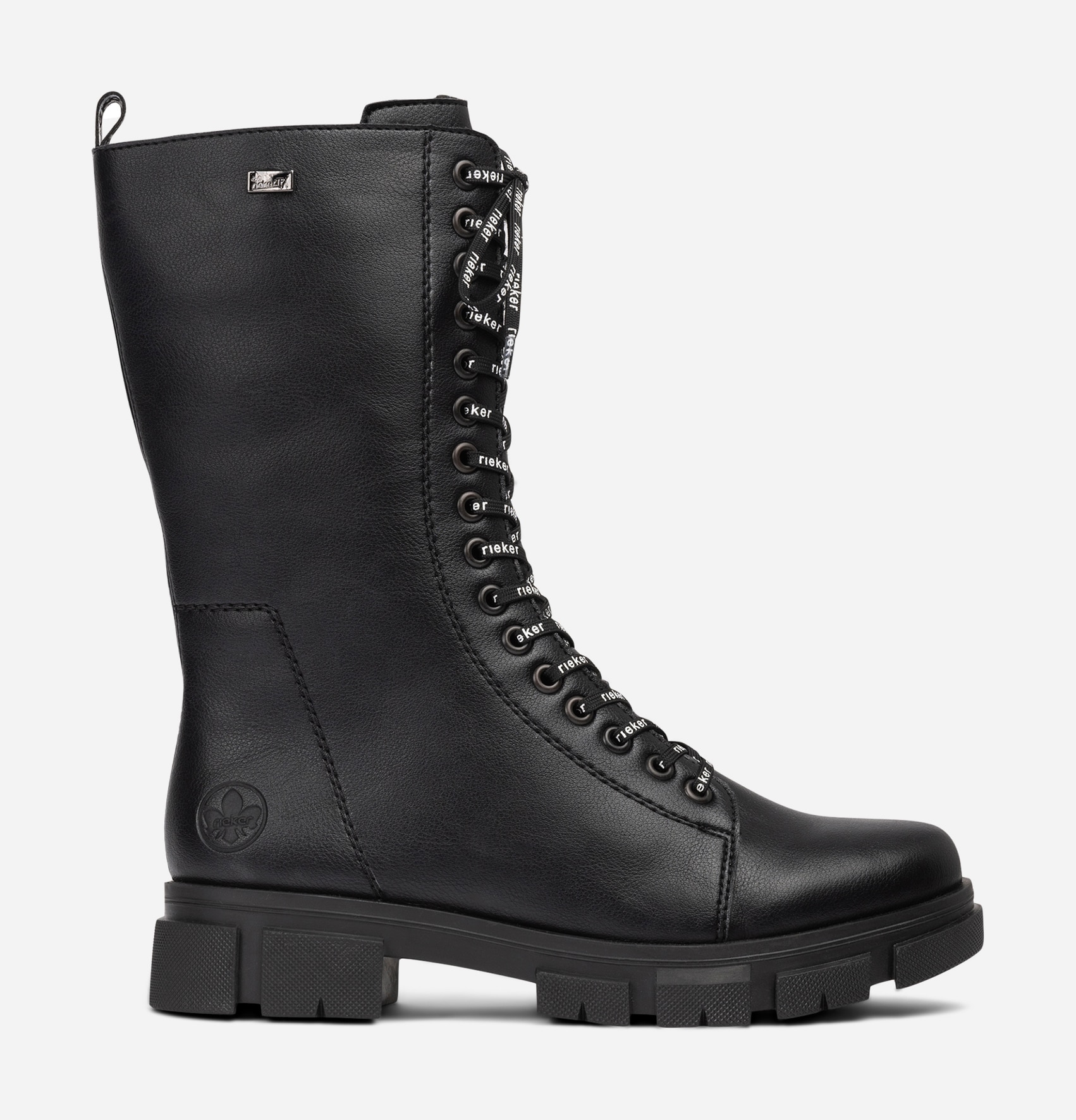 RIEKER, Varmforet skolett waterproof Sort