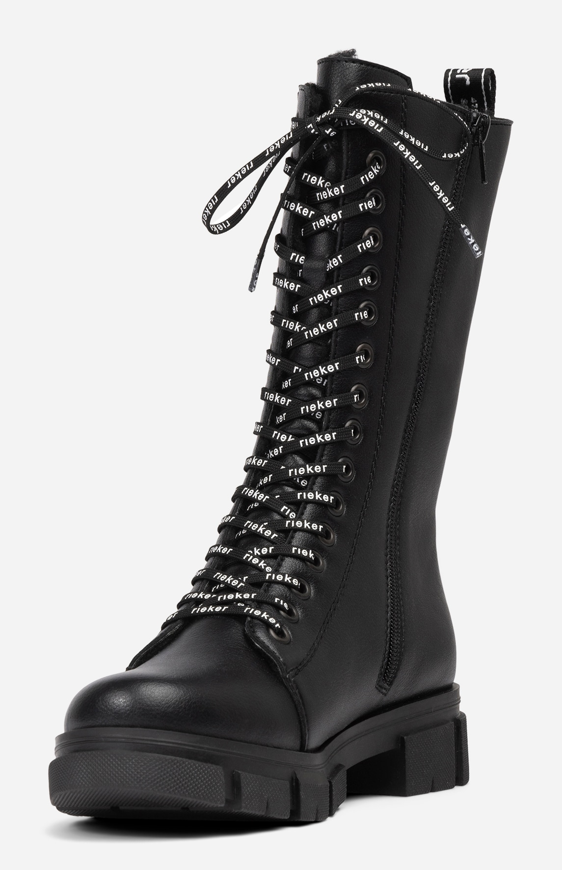 RIEKER, Varmforet skolett waterproof Sort