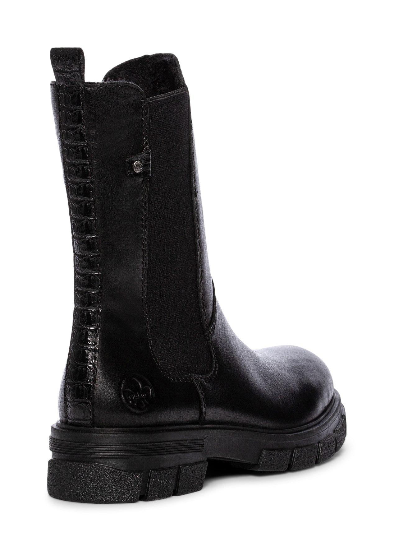 RIEKER, Chelseaboots Sort