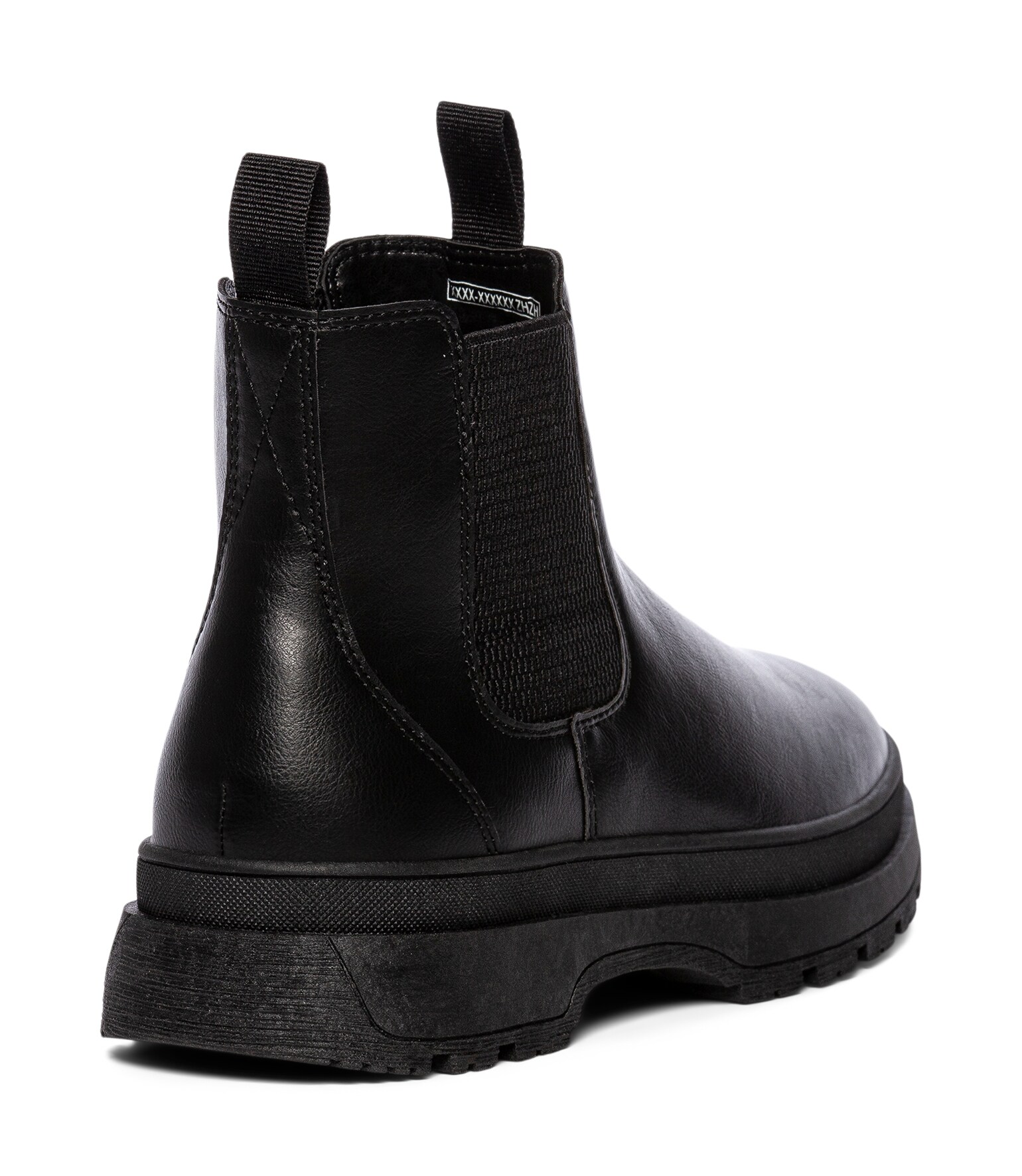 IGUASSU, Varmforet chelseaboots Sort