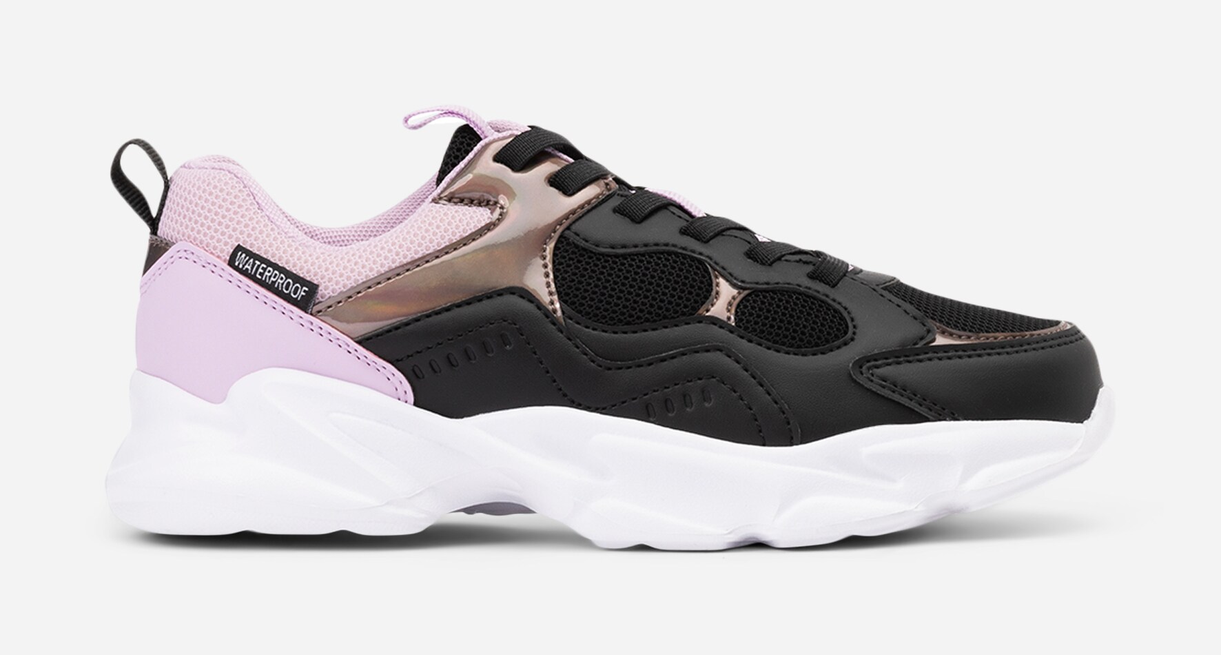 LINEAR, Sneakers waterproof Sort