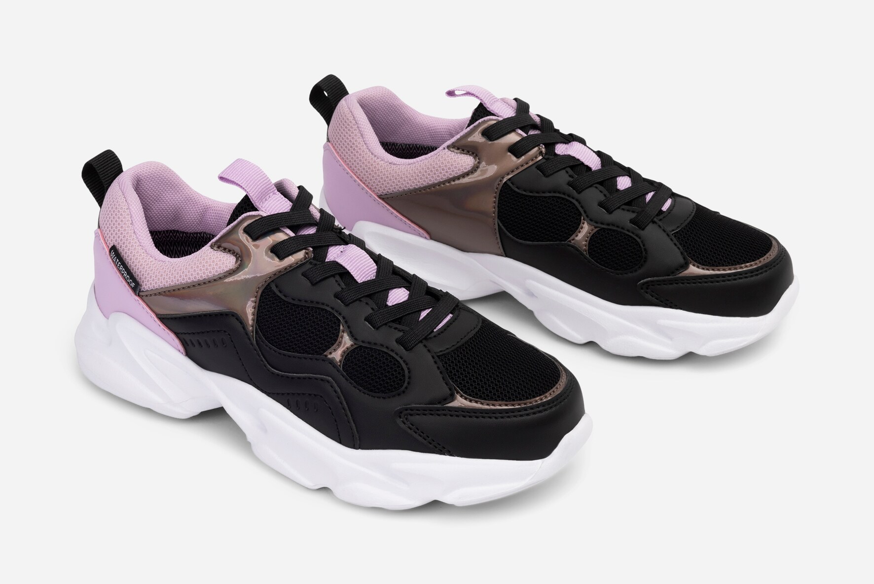 LINEAR, Sneakers waterproof Sort