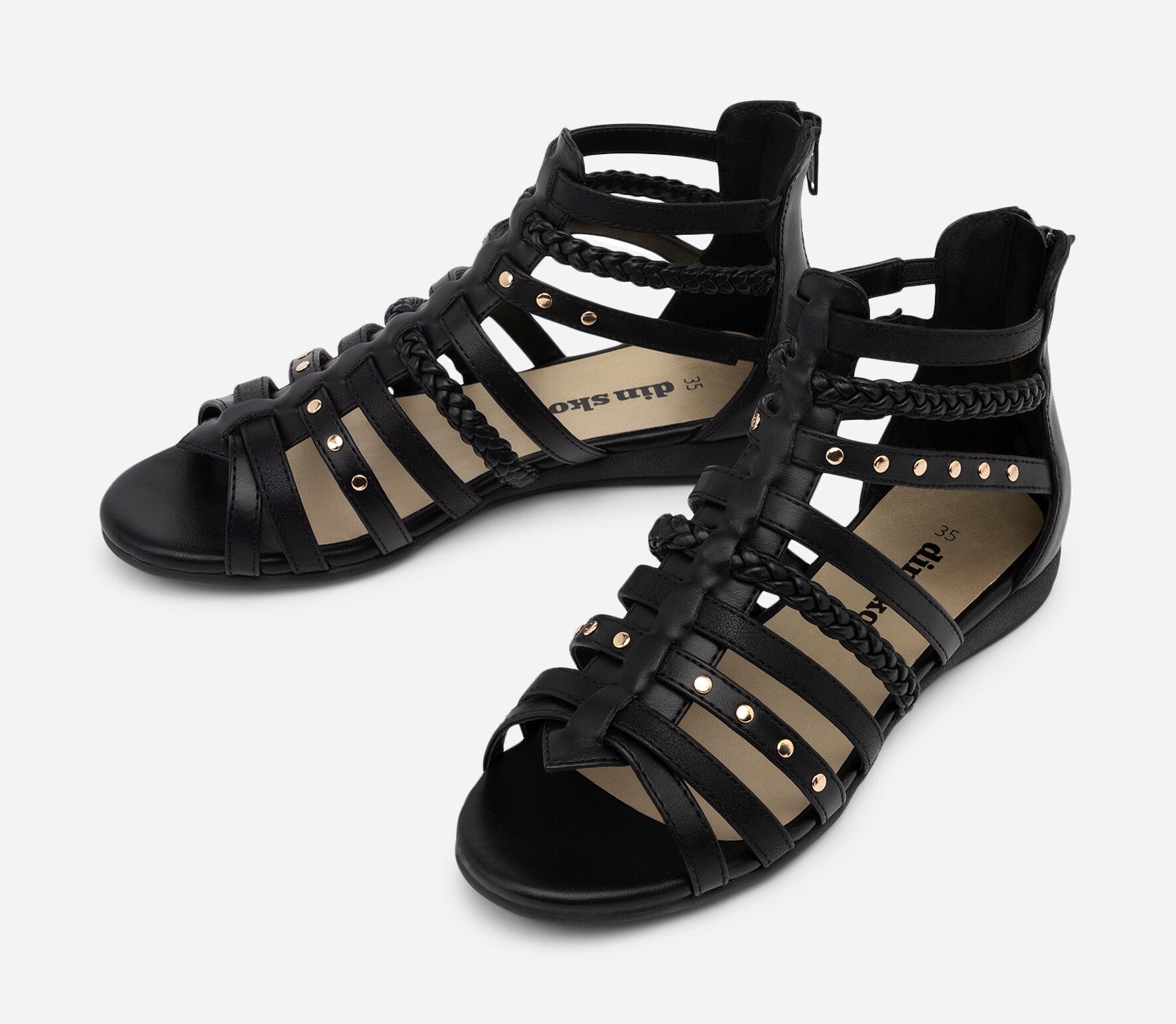 DINSKO, Sandal Sort