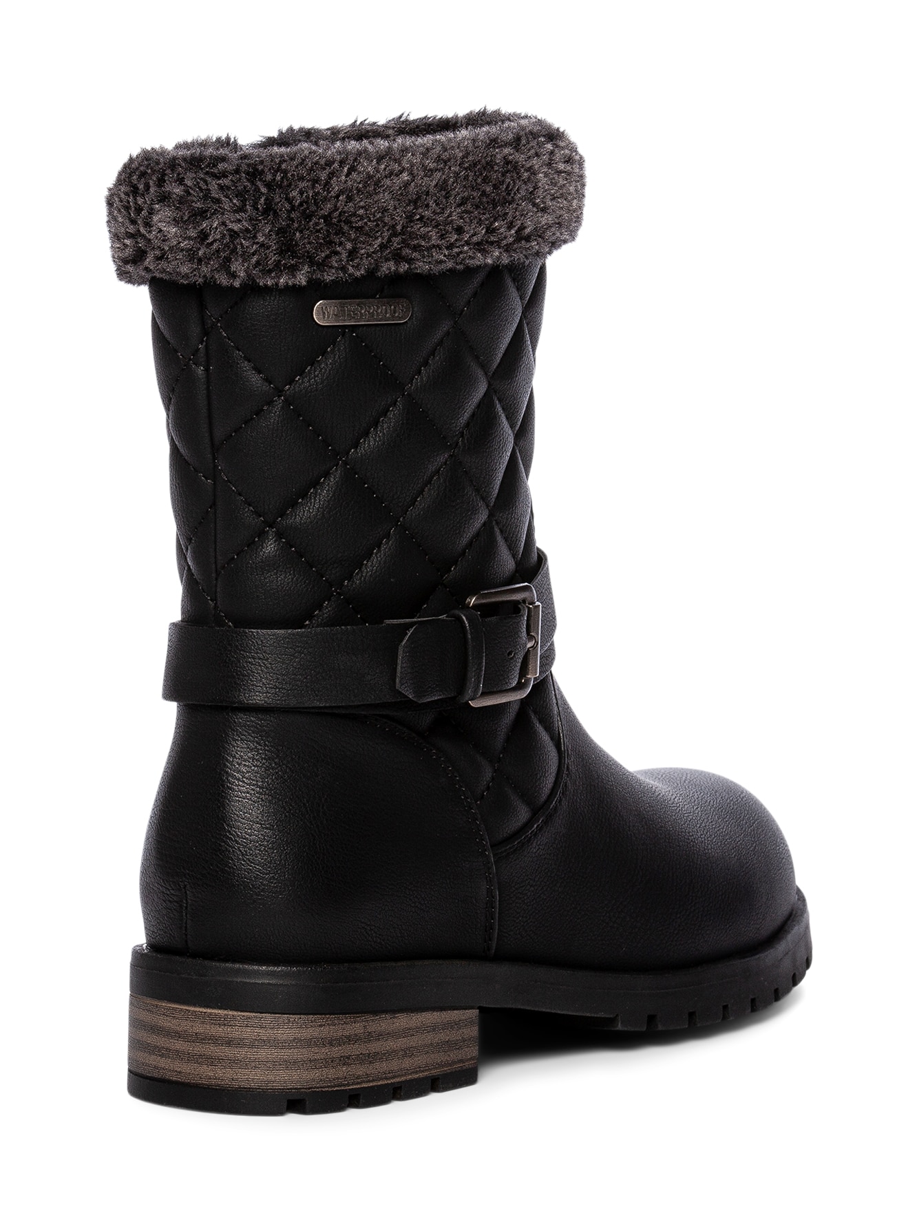 LINEAR, Varmforet skolett waterproof Sort