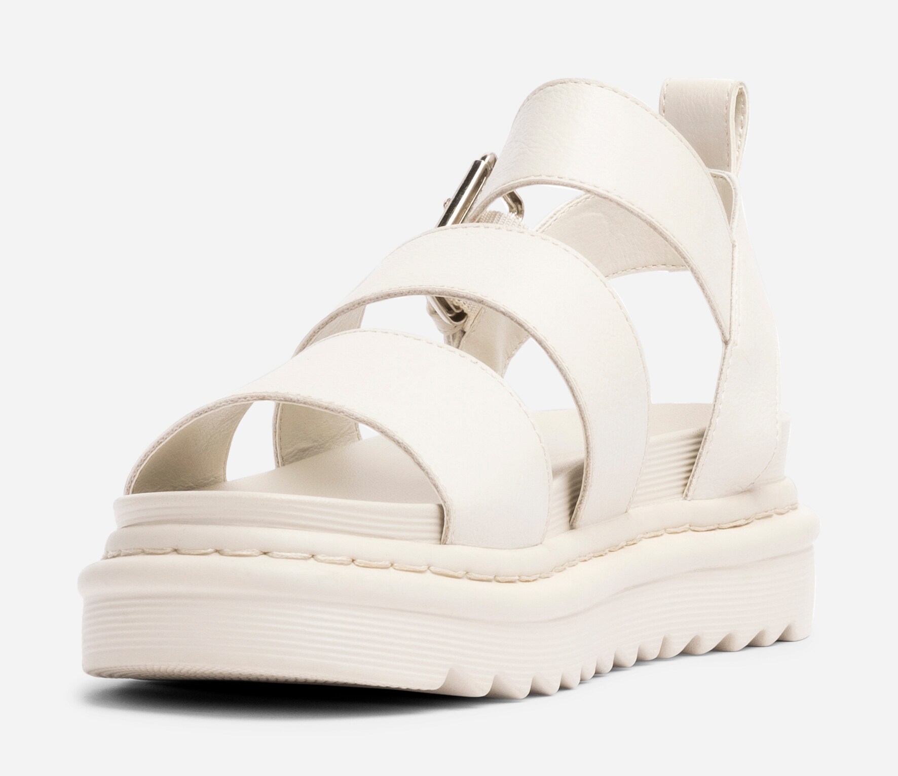 ATTITUDE, Sandal med reimer Beige