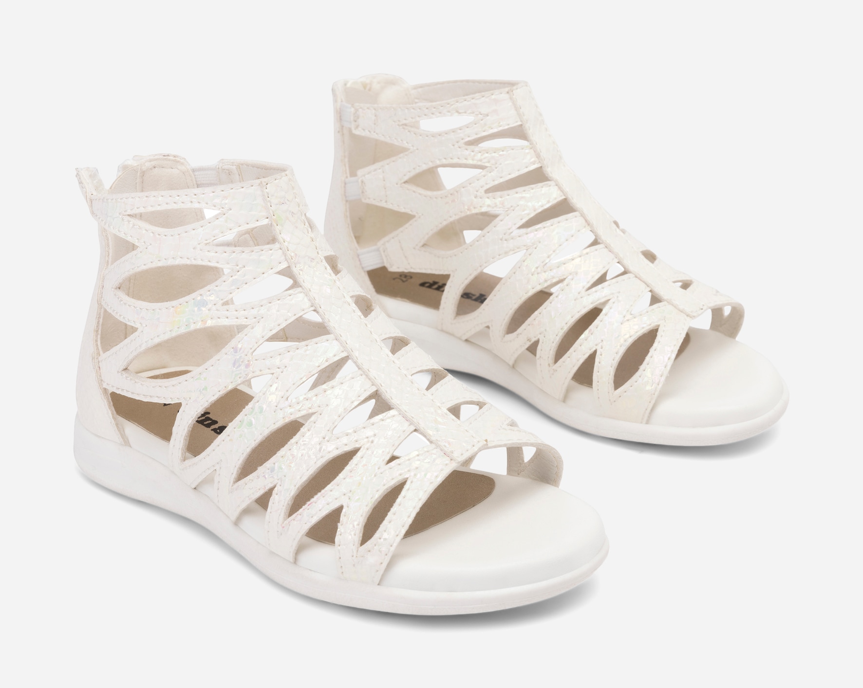 DINSKO, Sandal Hvit