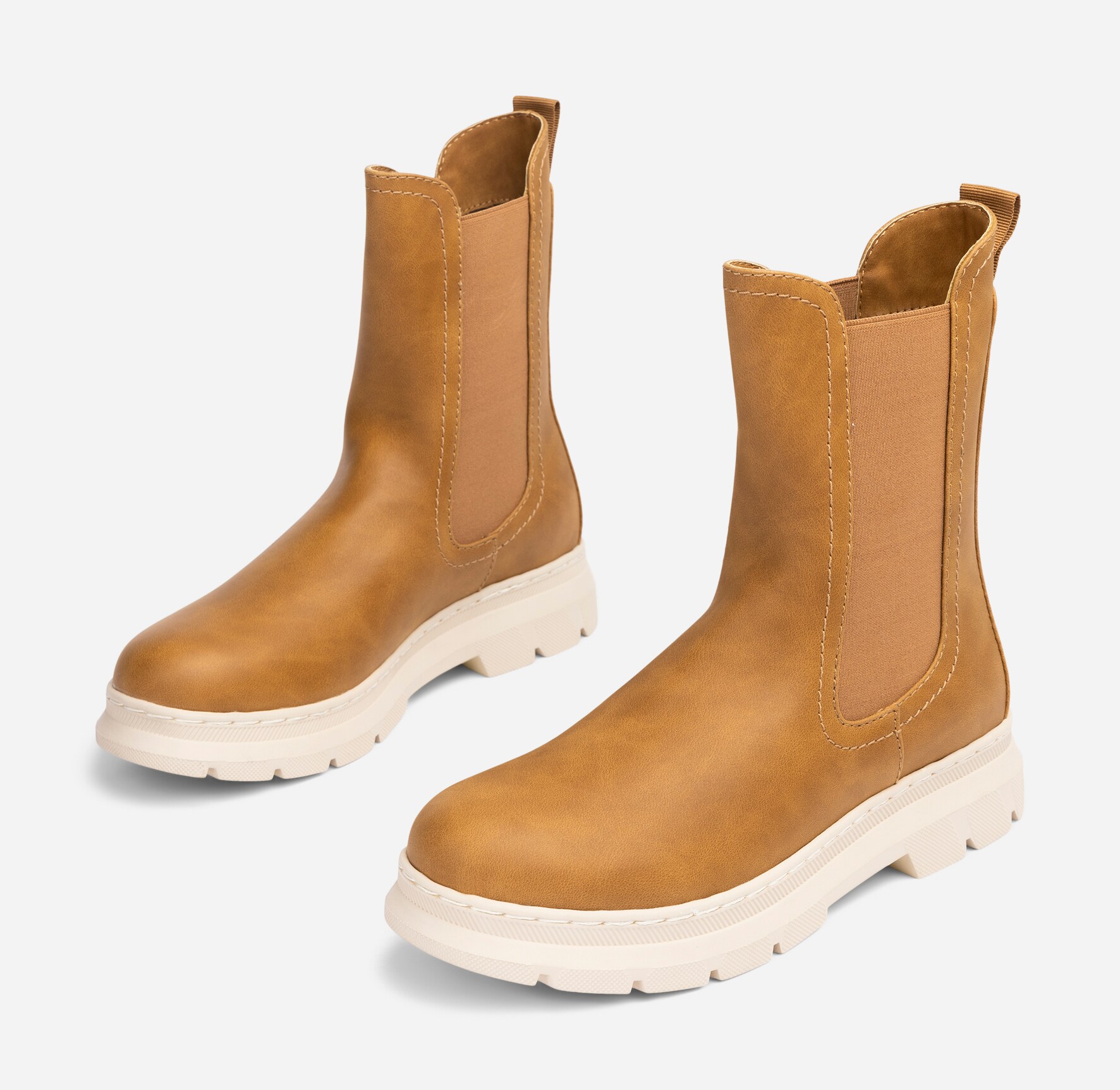 SO ALL, Boots med høyt skaft Brun