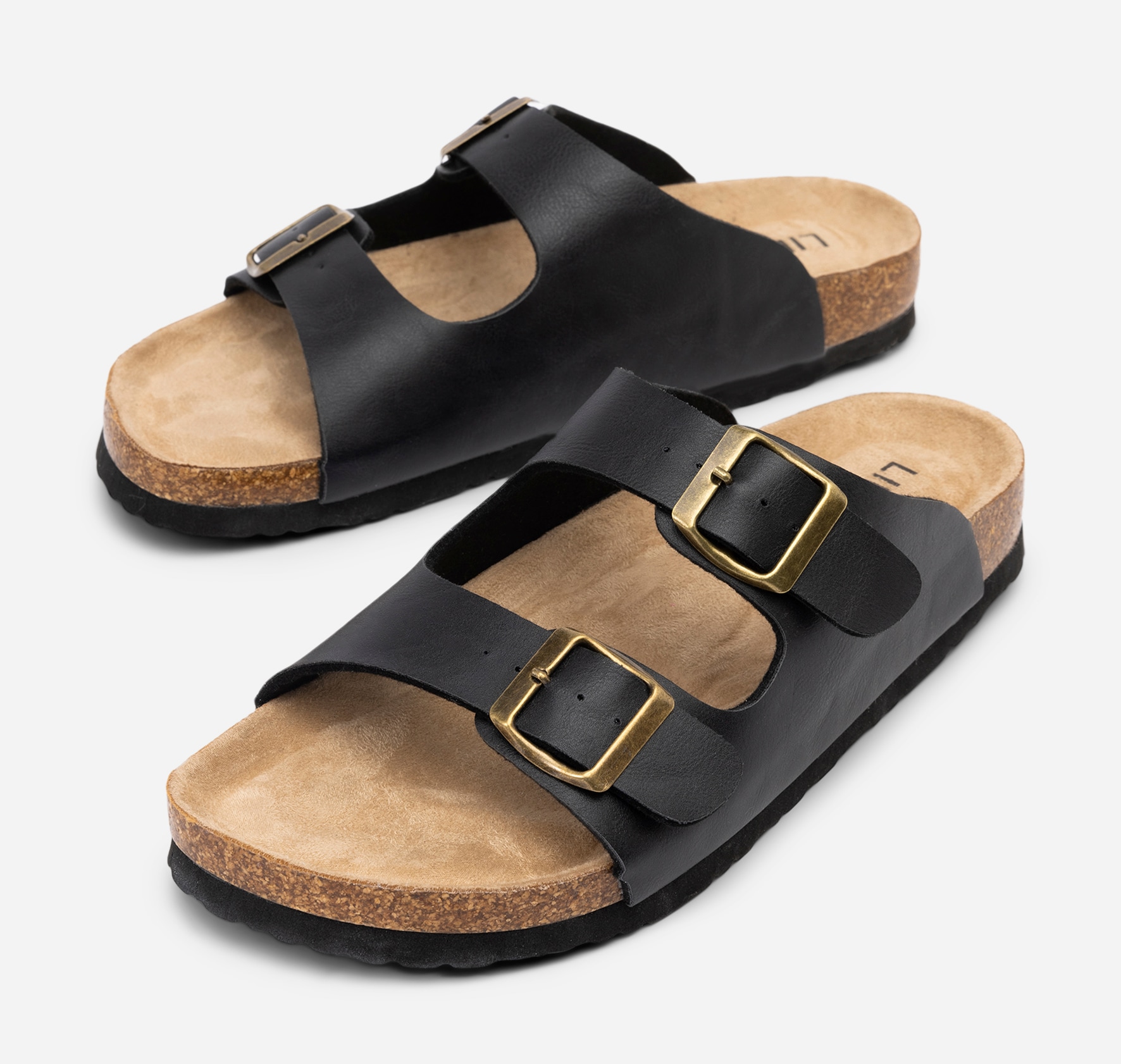 LINEAR, Tøfler Sort