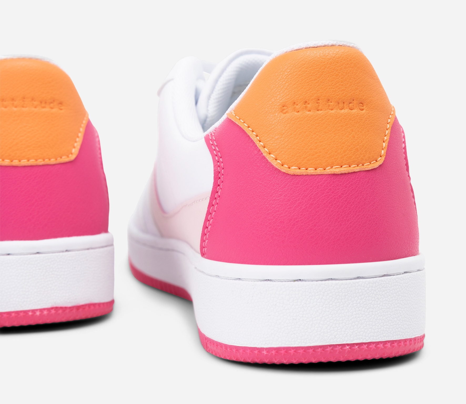 ATTITUDE, Sneakers Hvit
