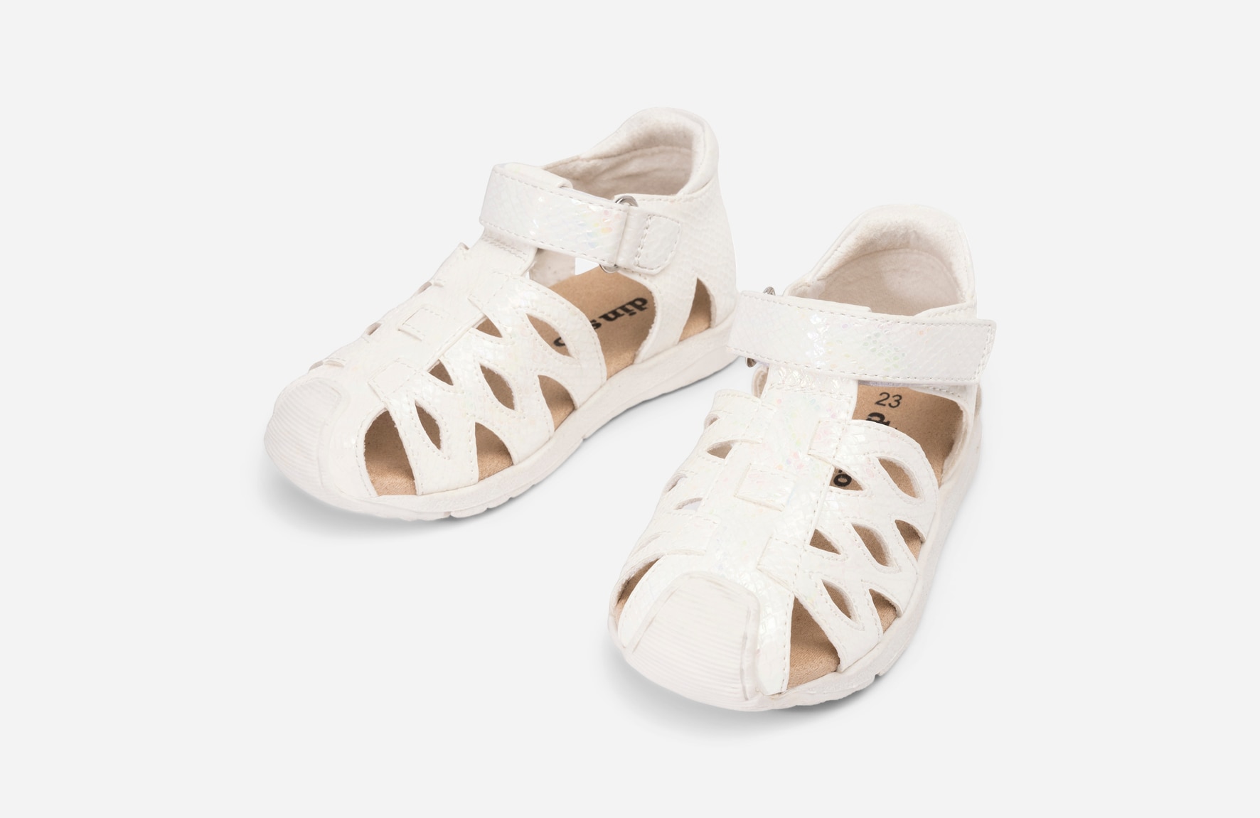 DINSKO, Sandal Hvit