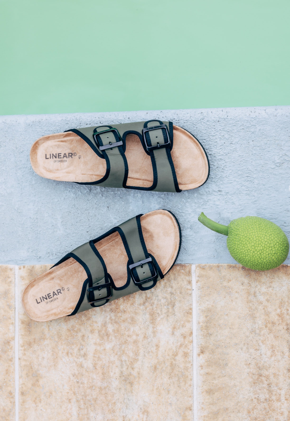 LINEAR, Tøfler Grønn