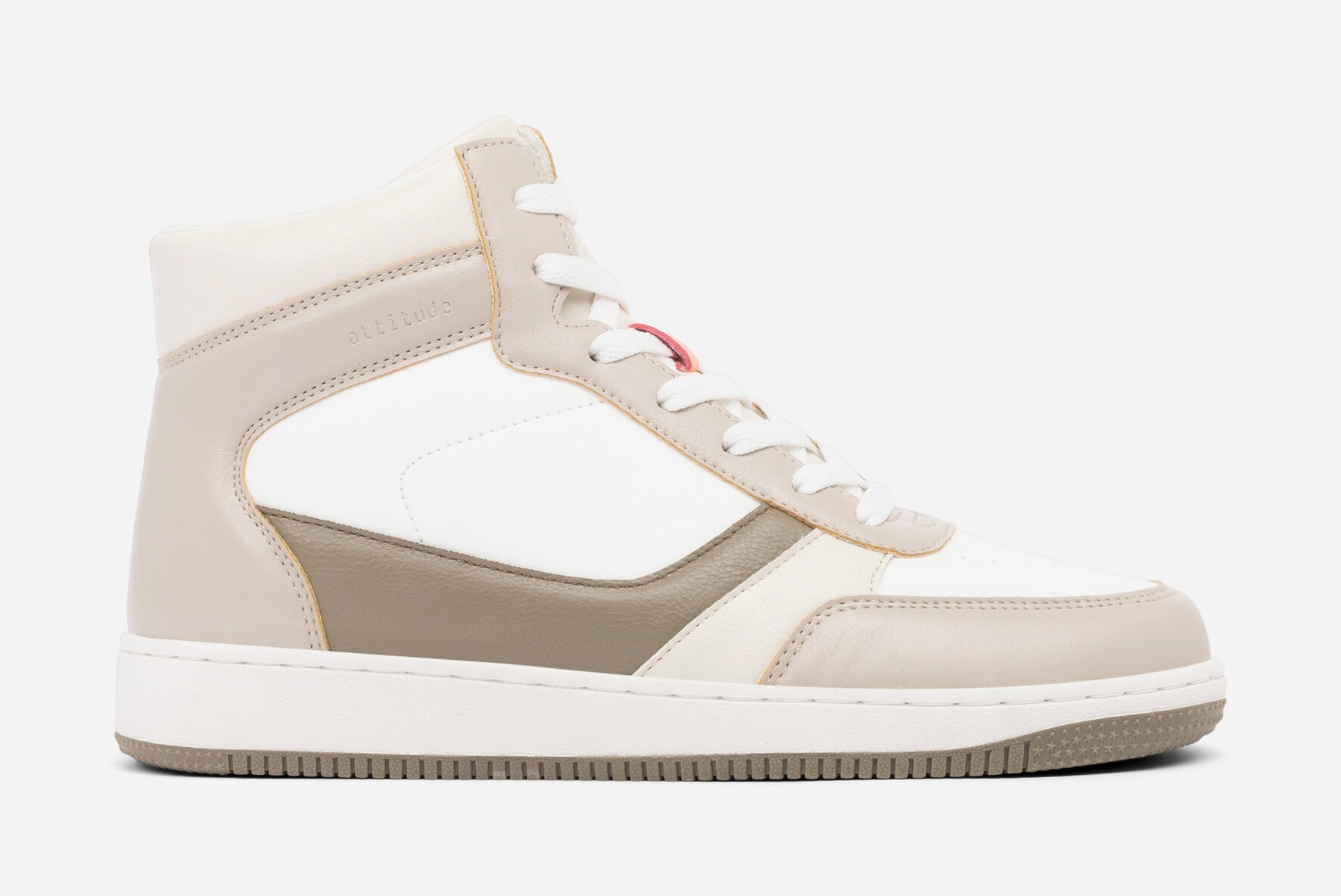 ATTITUDE, Sneakers Hvit