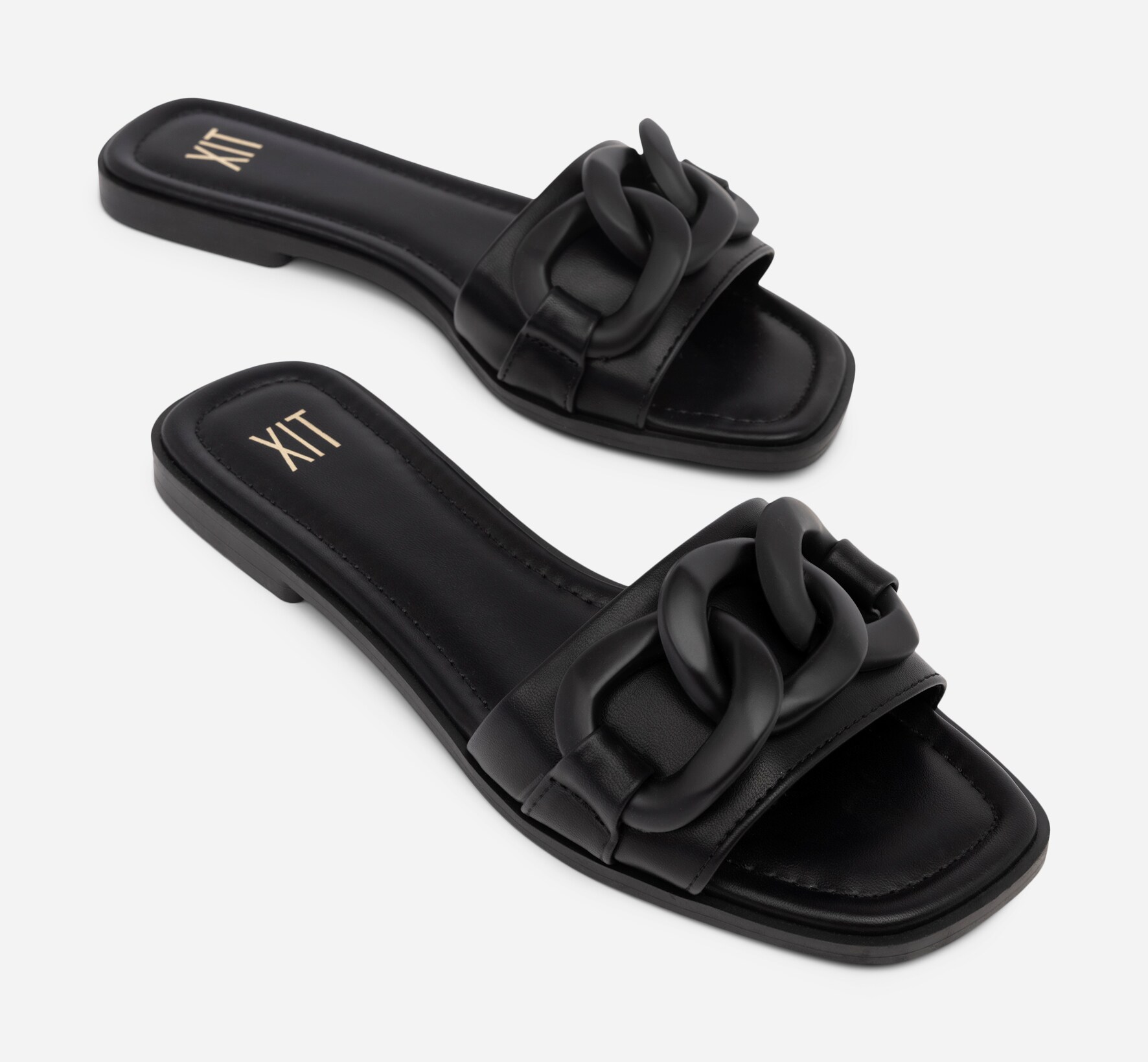 XIT, Sandal med kedje Sort