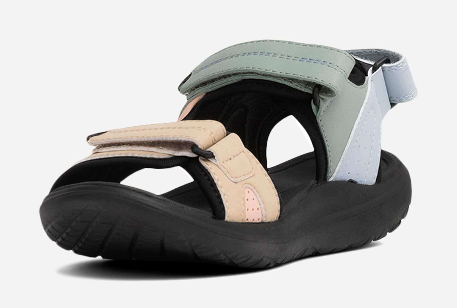 LINEAR, Sandal med reimer Flerfarget