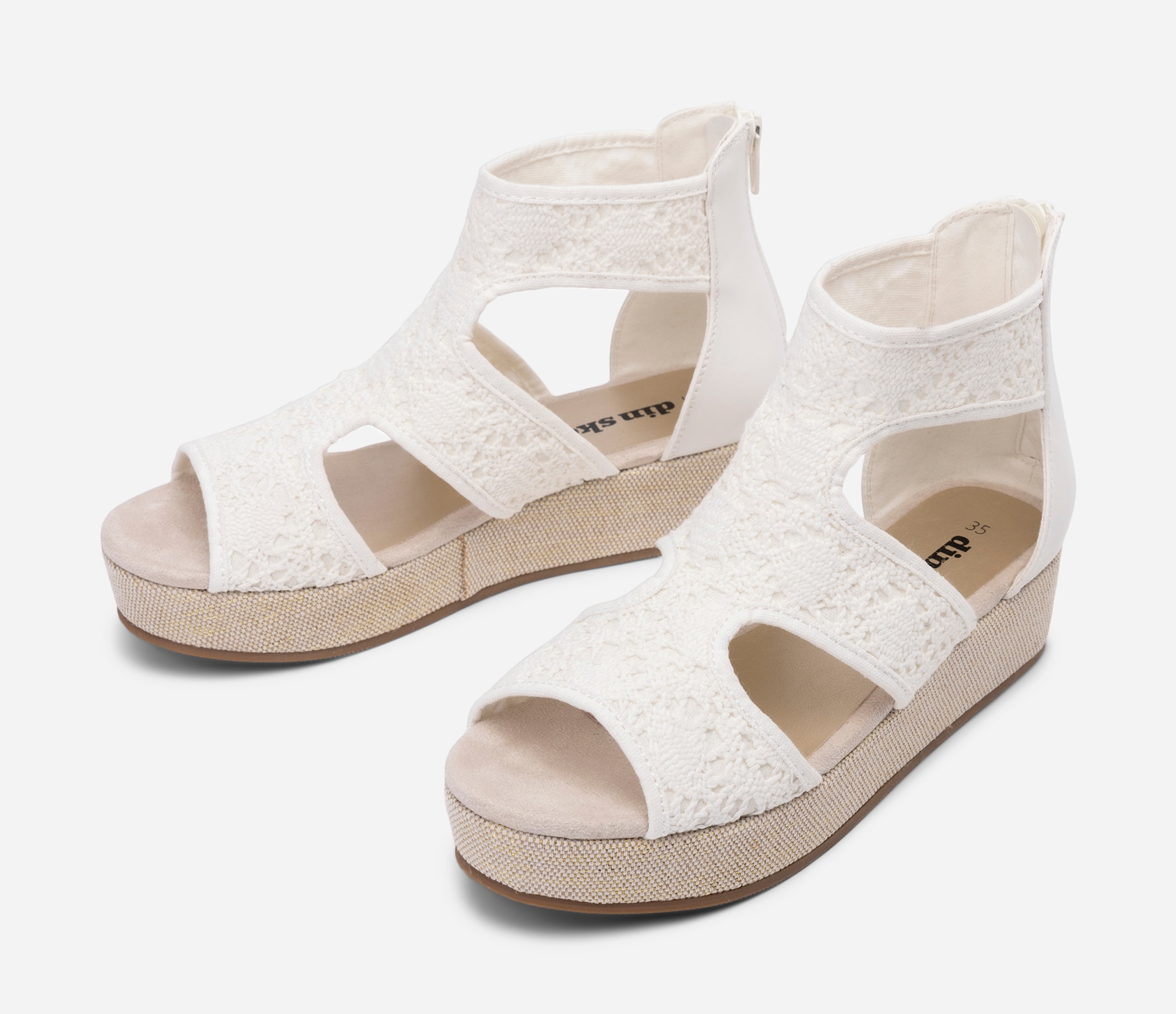 DINSKO, Sandal Hvit