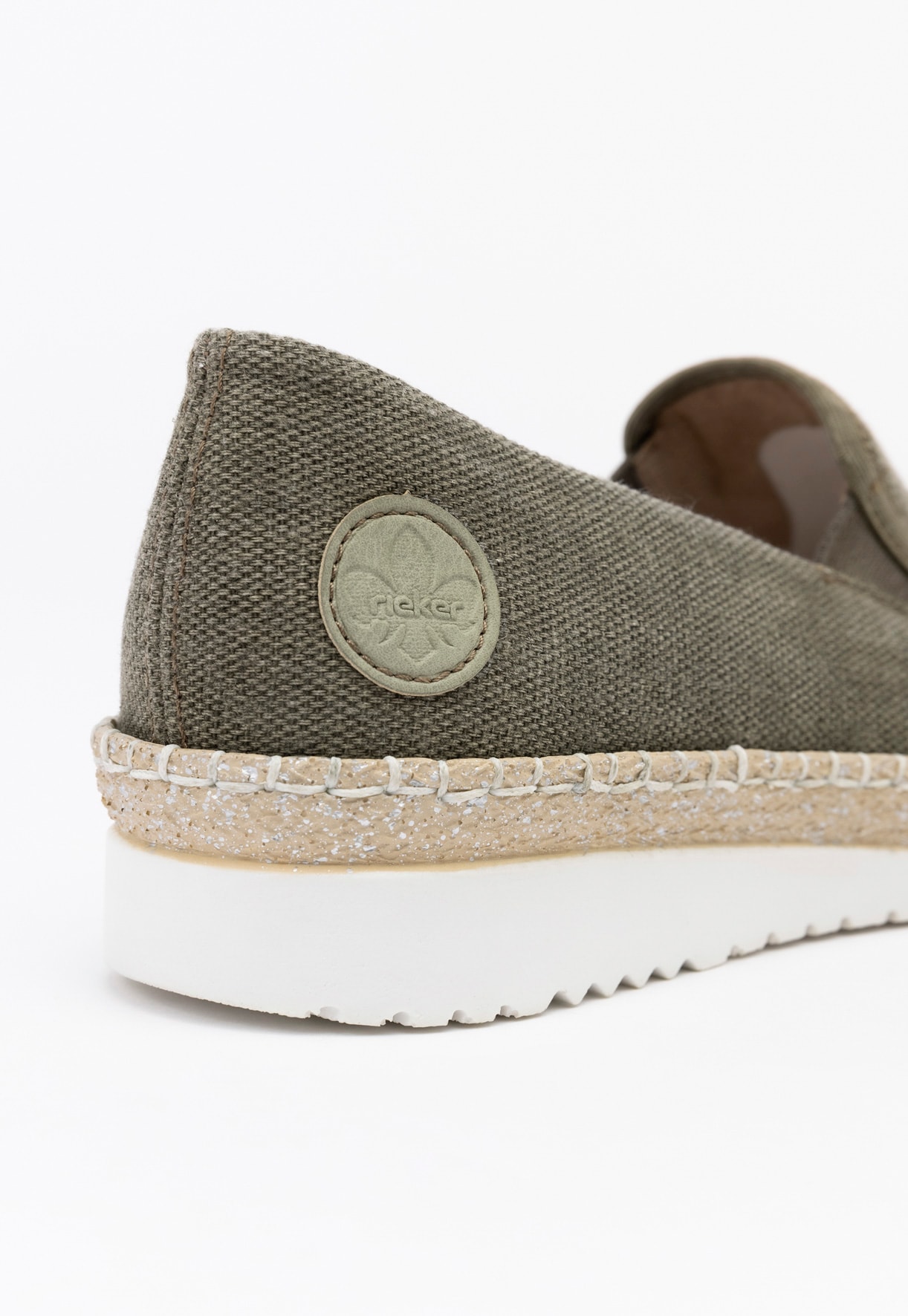 RIEKER, Slip-on Grønn