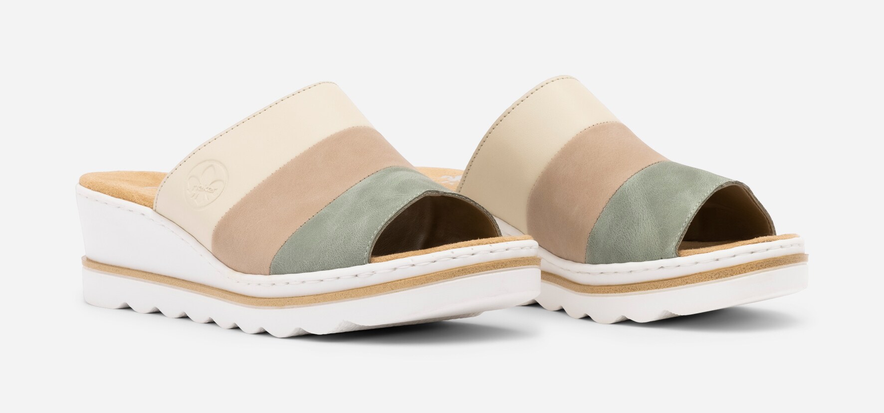 RIEKER, Sandaletter Beige