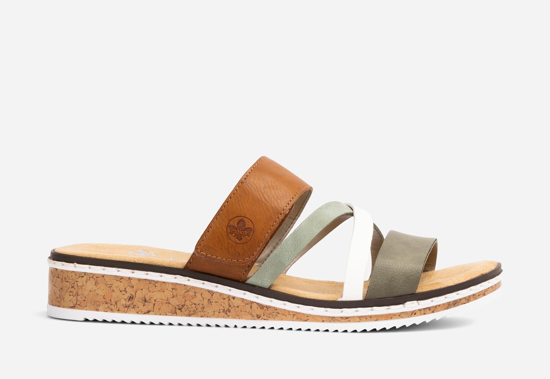 RIEKER, Sandal Flerfarget