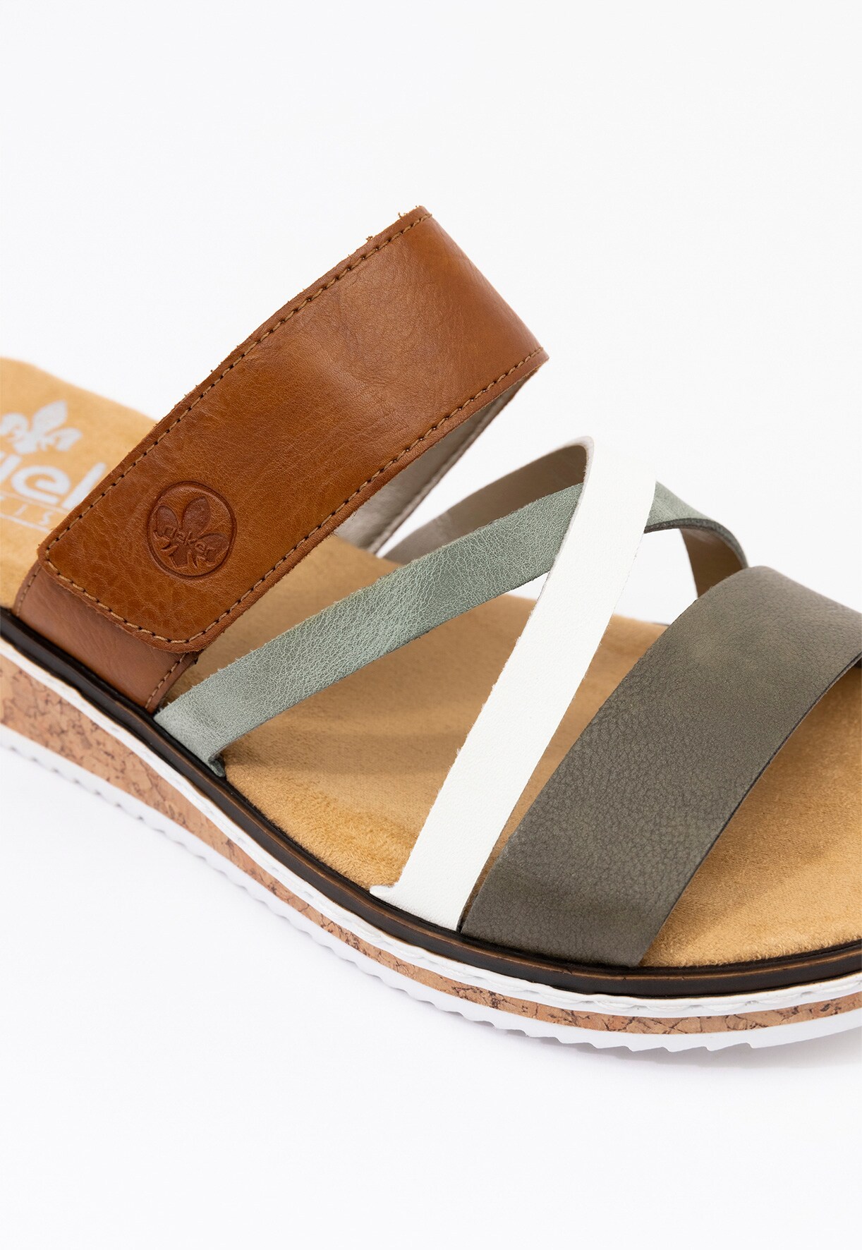 RIEKER, Sandal Flerfarget