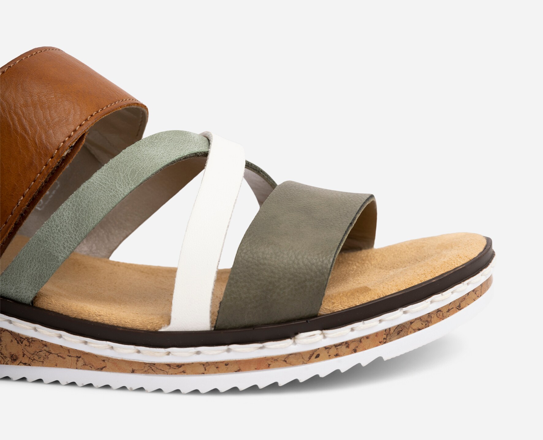 RIEKER, Sandal Flerfarget