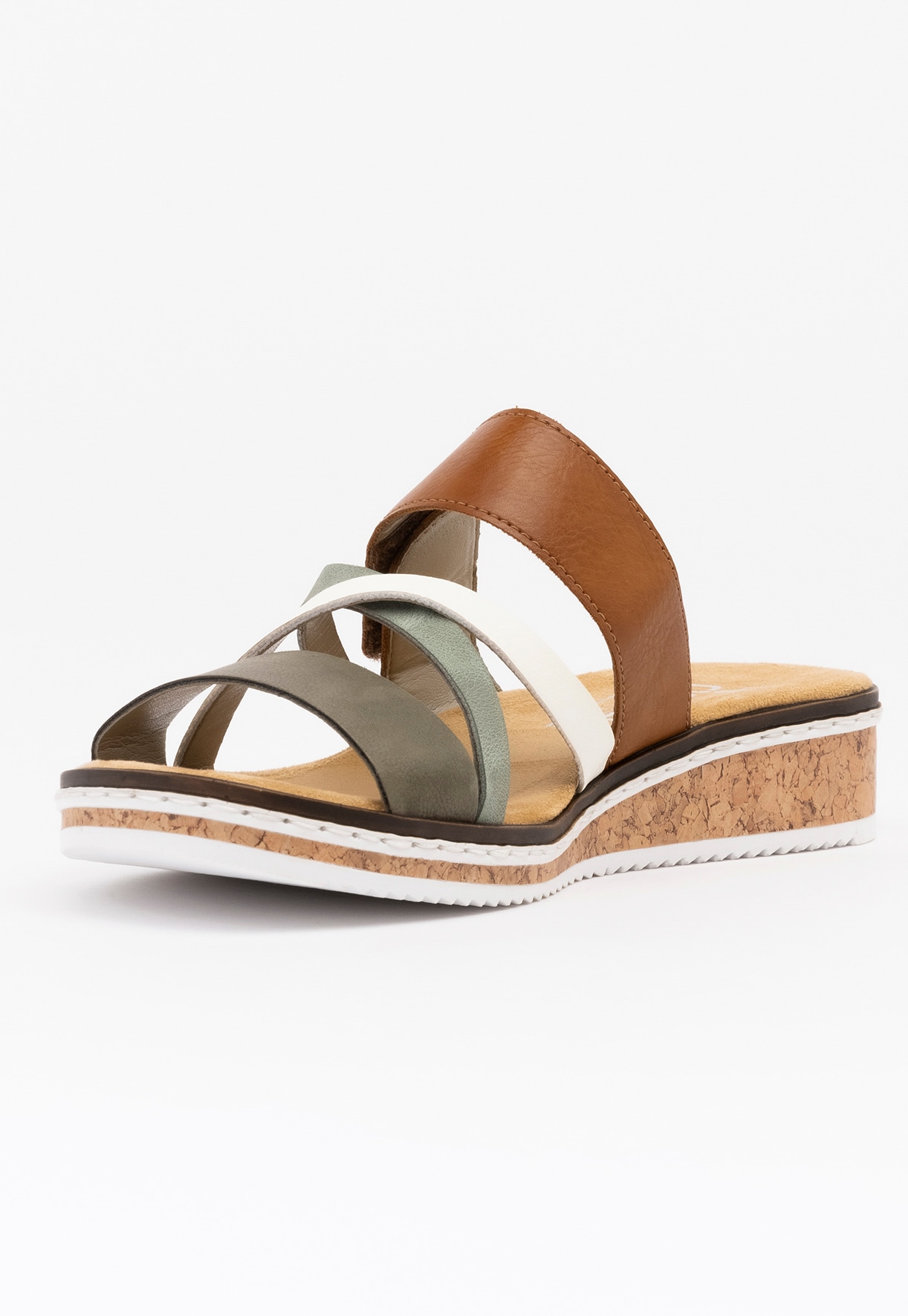 RIEKER, Sandal Flerfarget