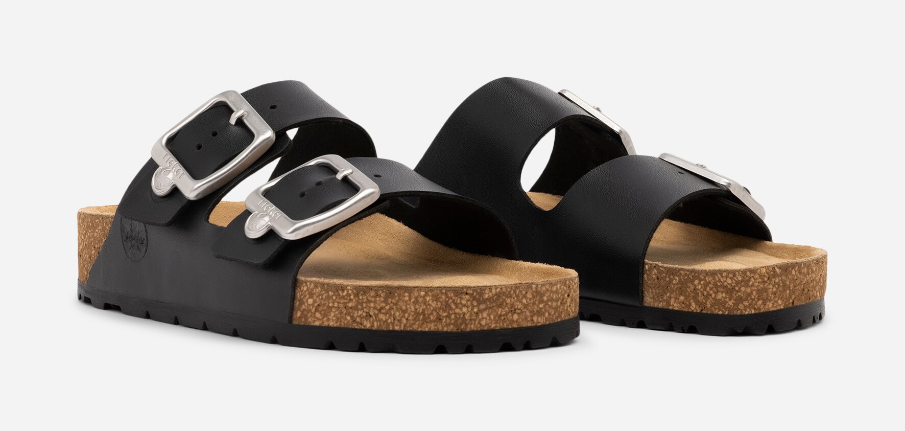 RIEKER, Sandal Sort