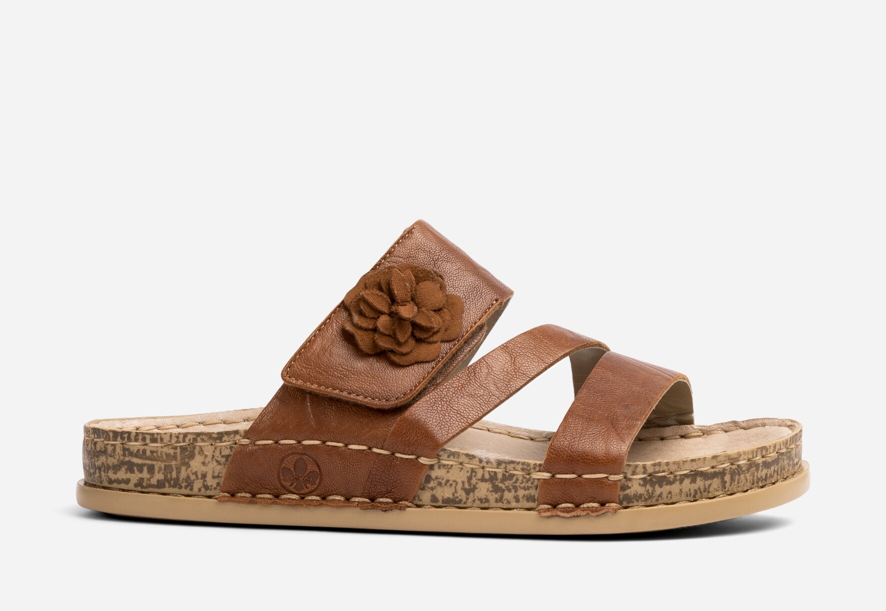 RIEKER, Sandal Brun