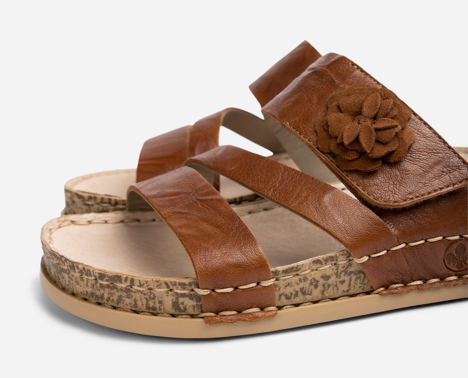 RIEKER, Sandal Brun