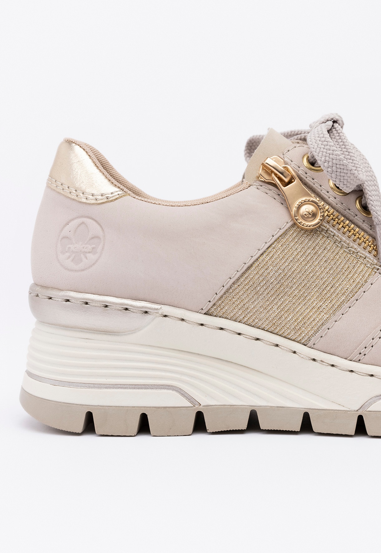 RIEKER, Sneakers Beige