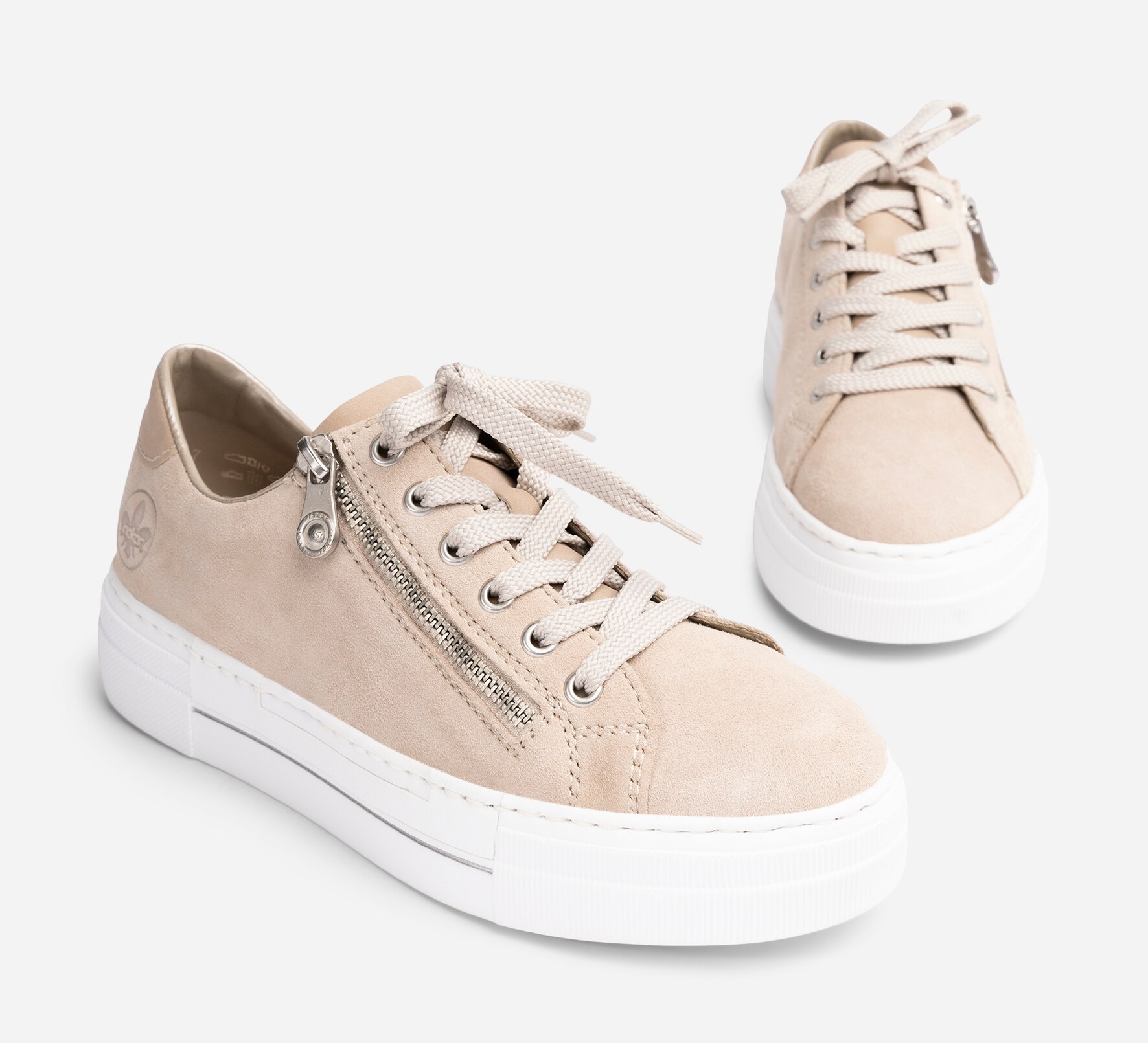 RIEKER, Sneakers Beige