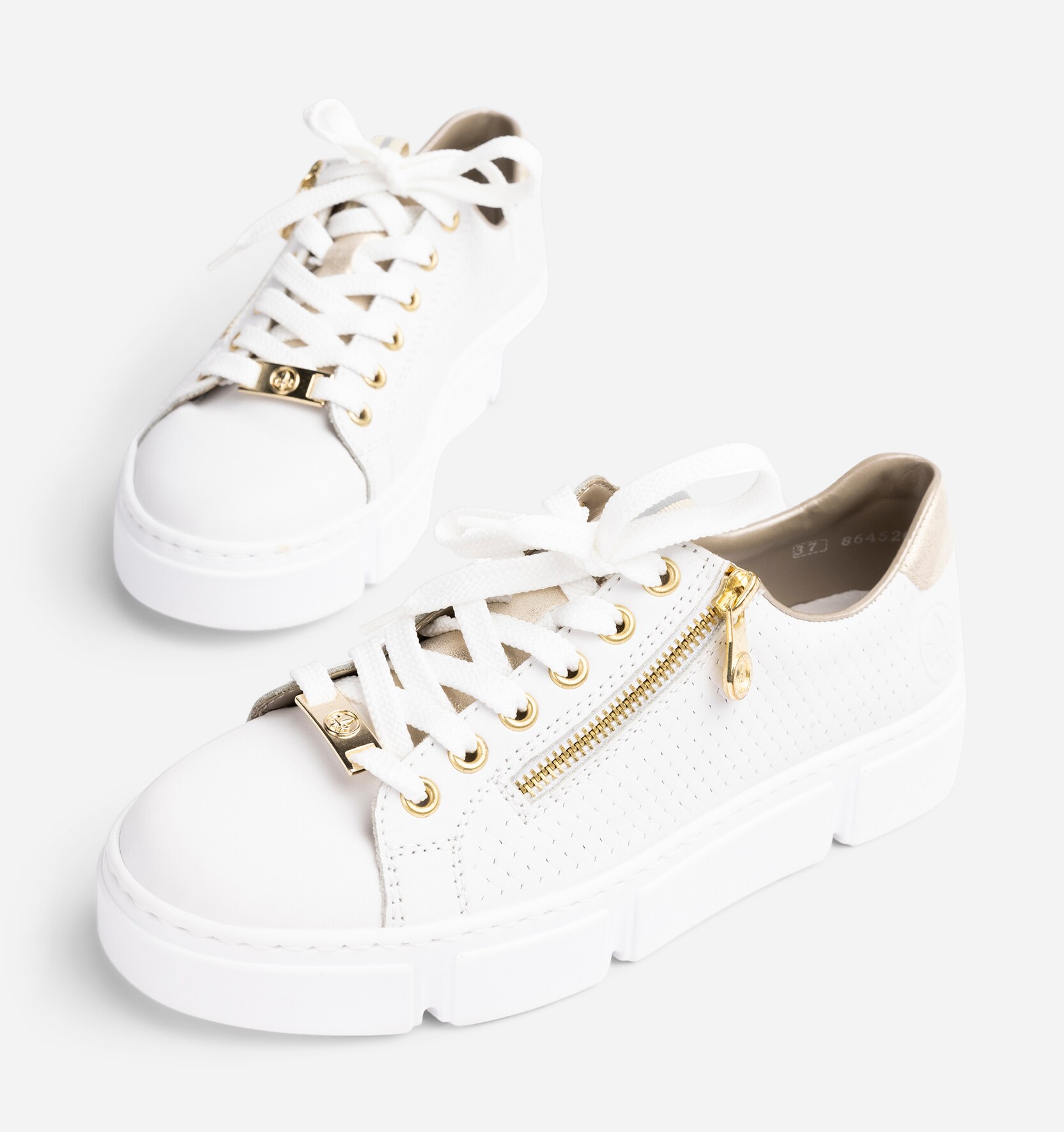 RIEKER, Sneakers Hvit