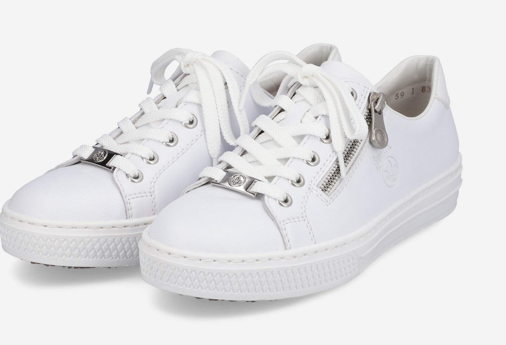 RIEKER, Sneakers Hvit