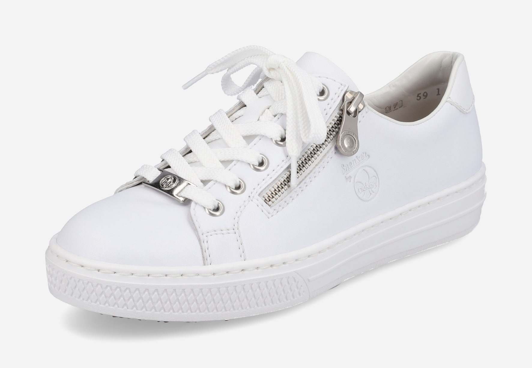 RIEKER, Sneakers Hvit