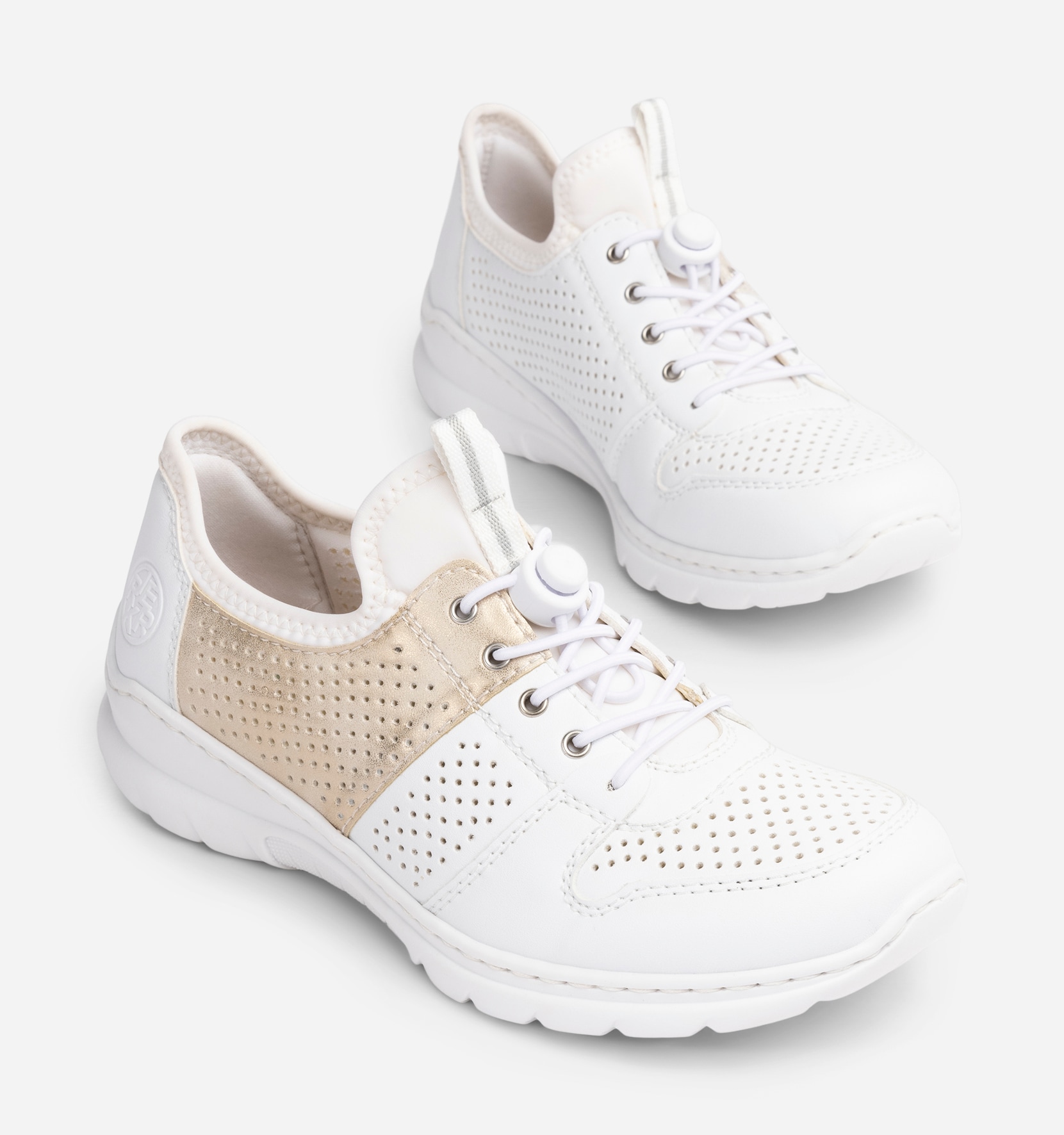 RIEKER, Sneakers Hvit